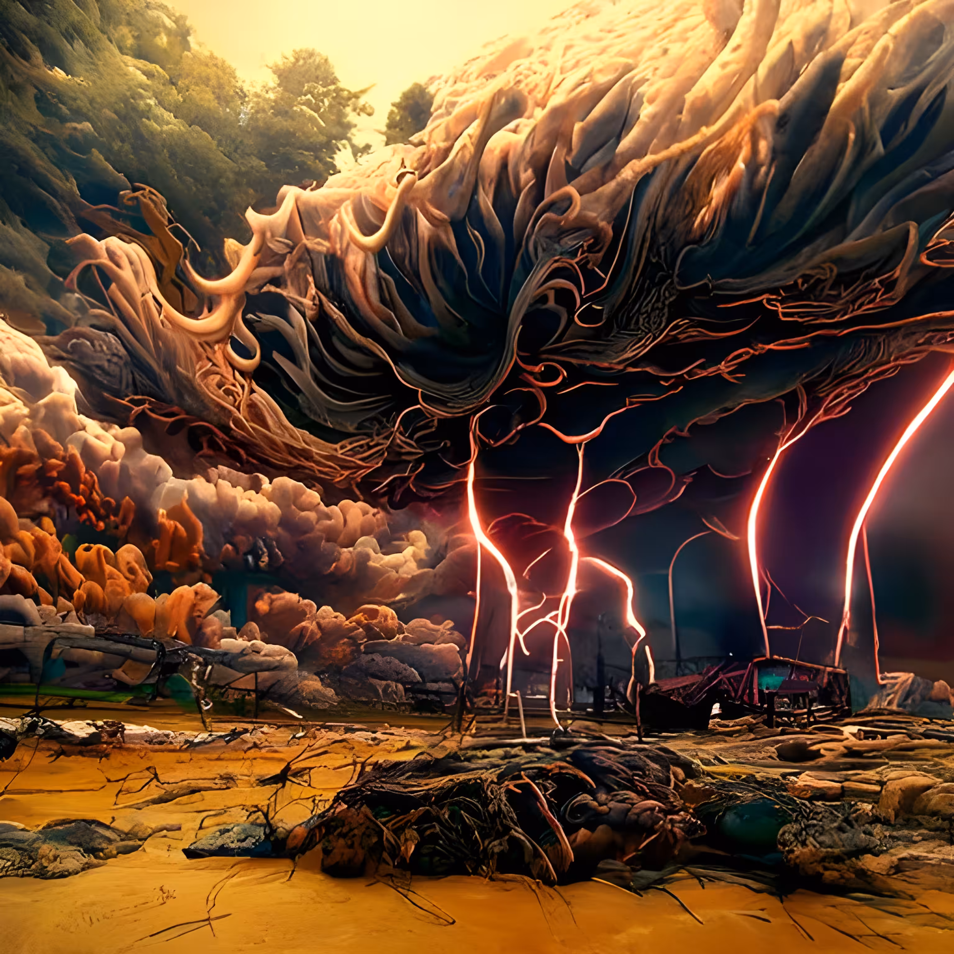 The storm