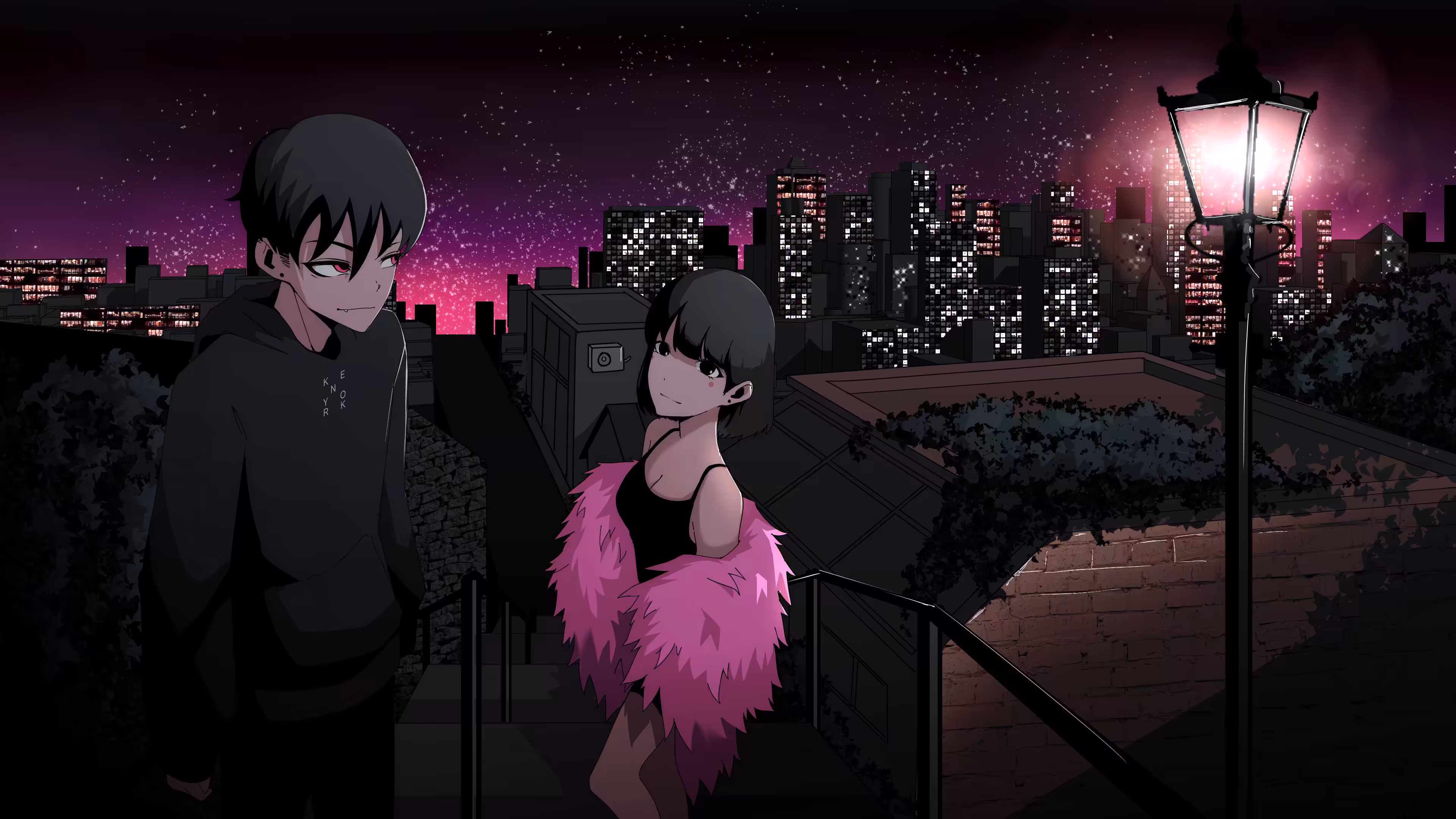 Karen no yoru monogatari - Main artwork