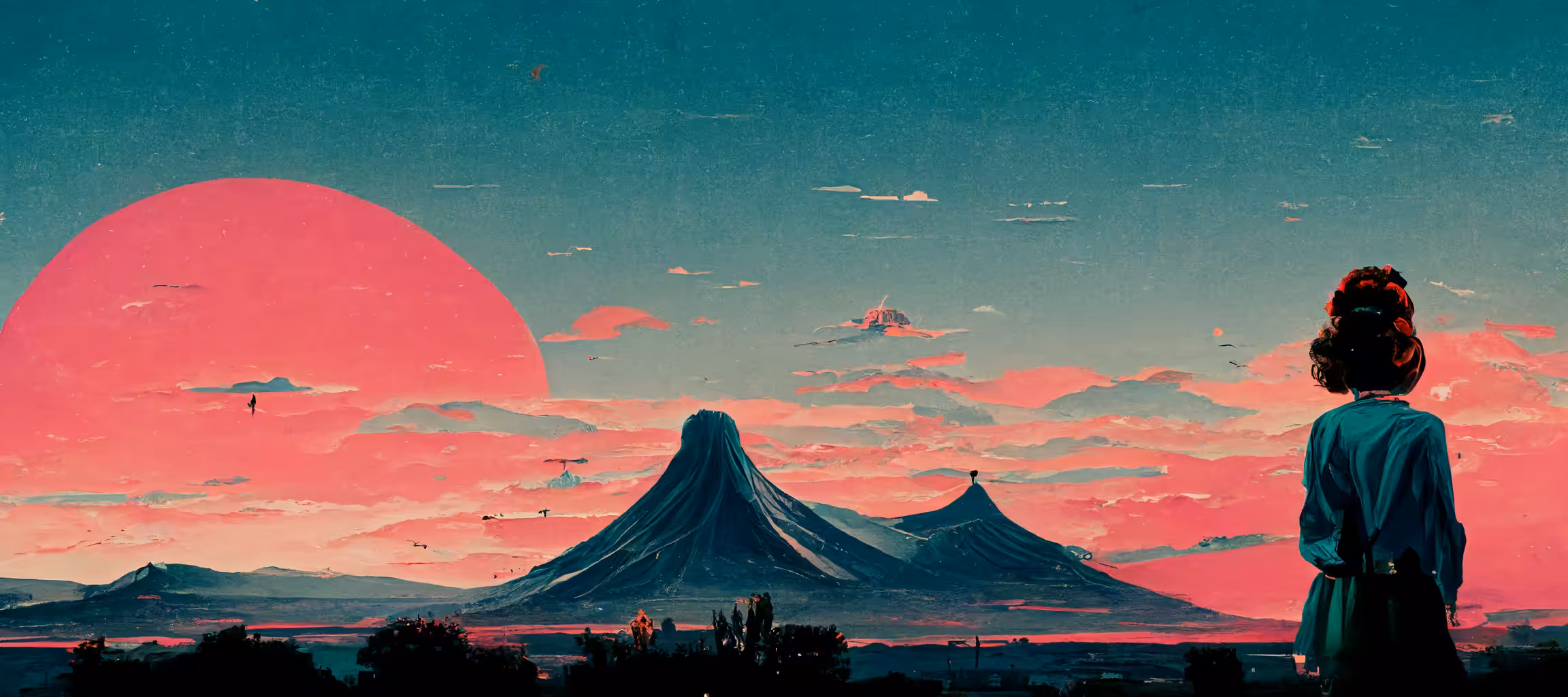 crimson sunset #6