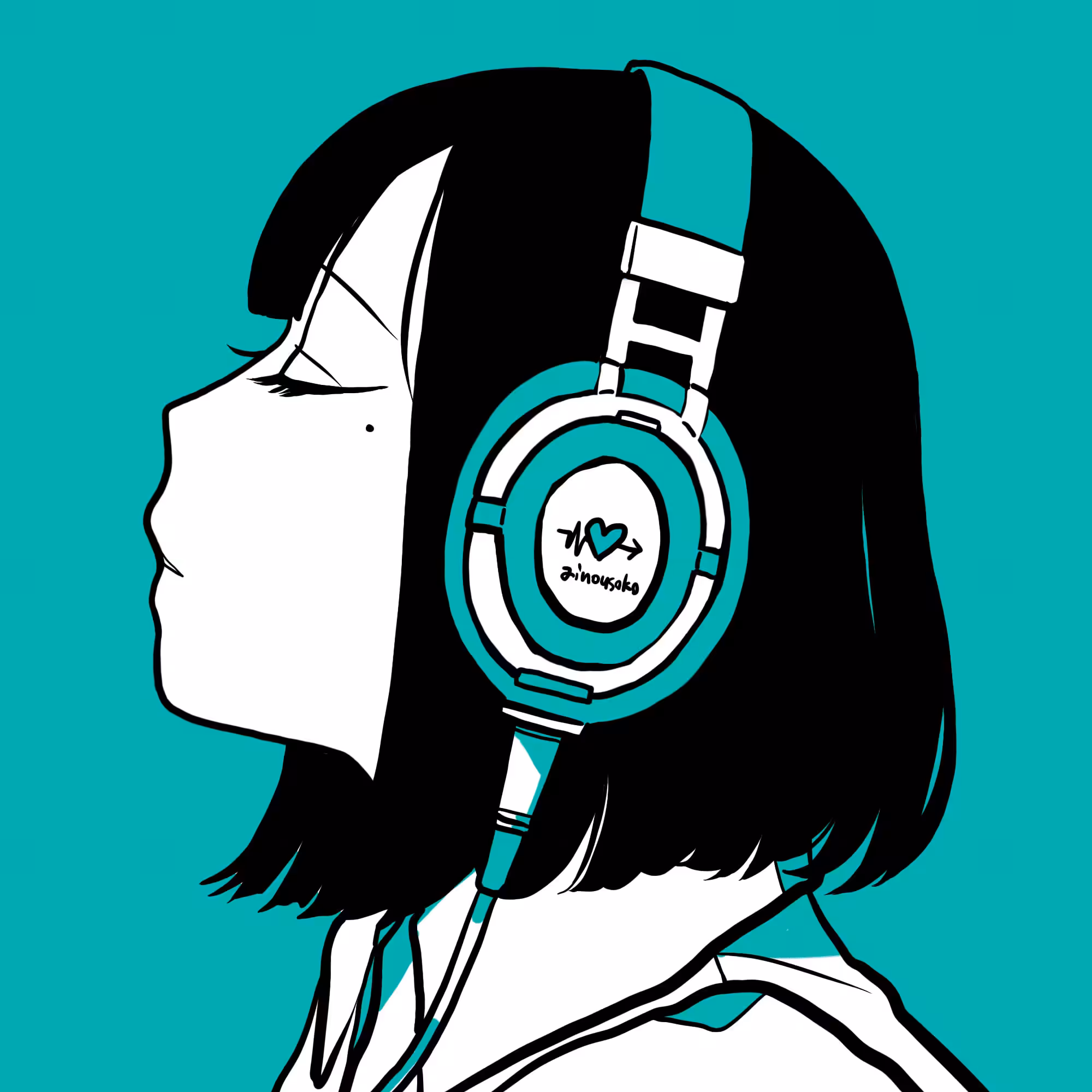 Music and girl 32