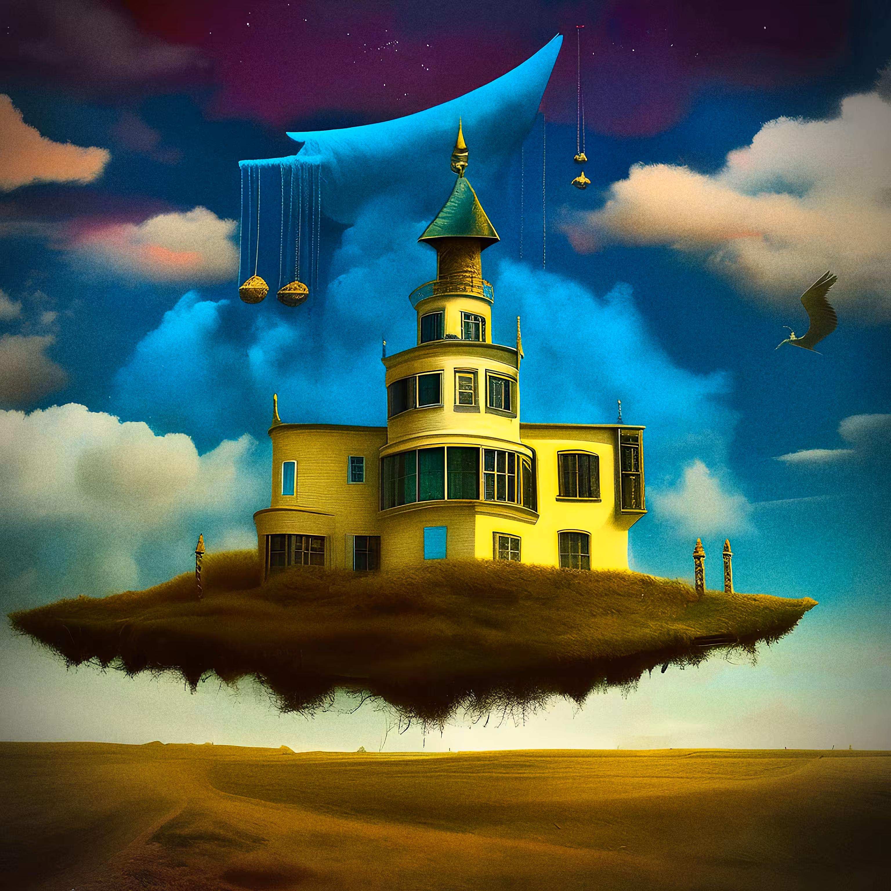 The Unseen World: The flying house #3