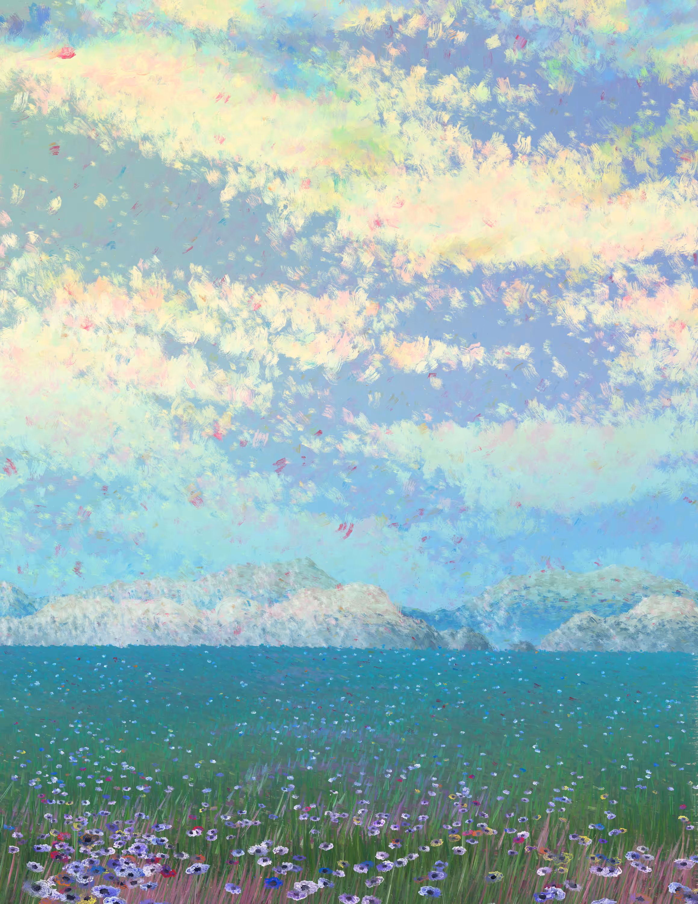 Field, Looking Up