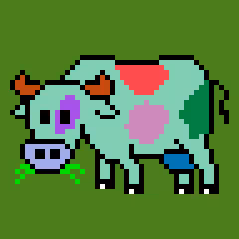 Colour Cow #001