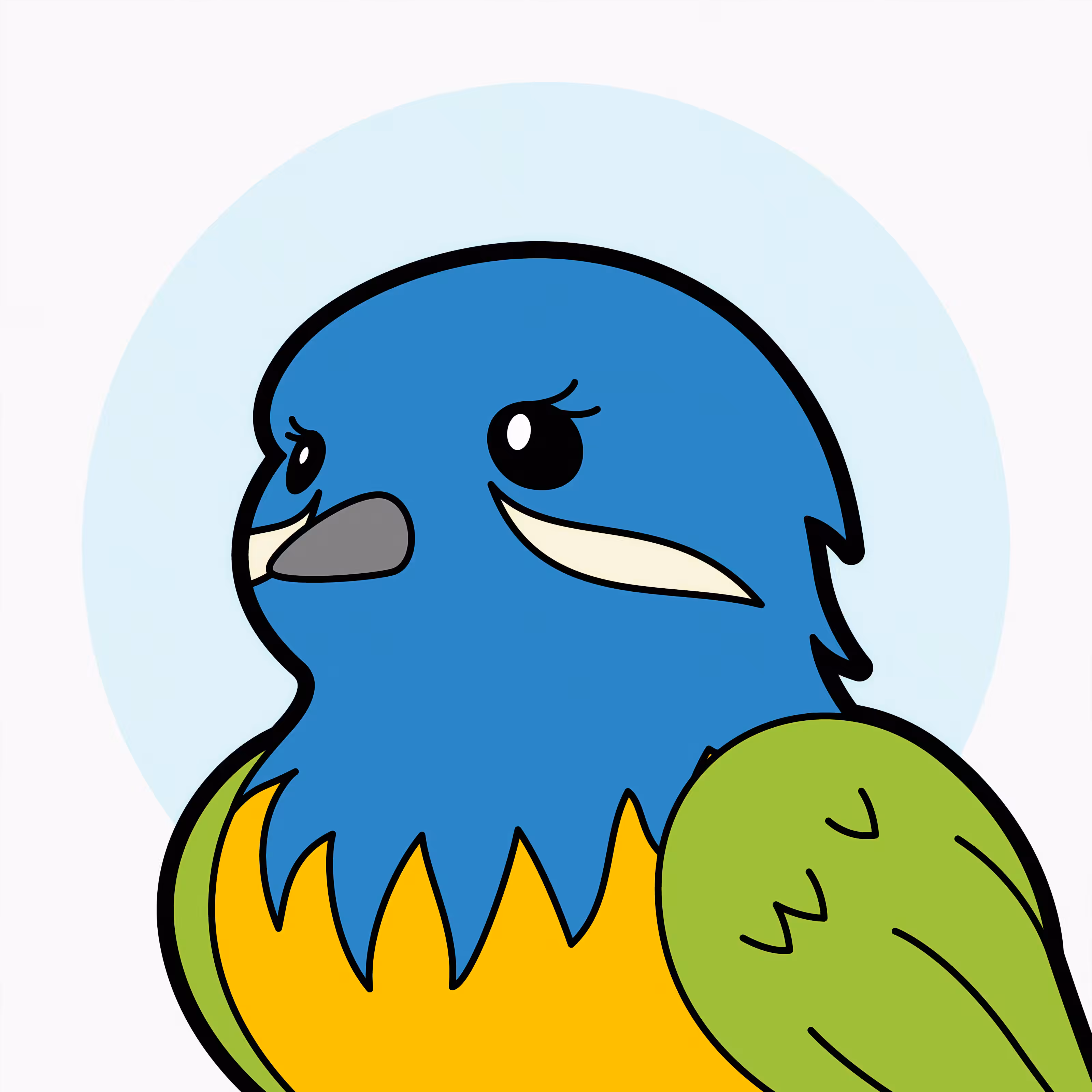 FLOCKER #19 - Blue Tit