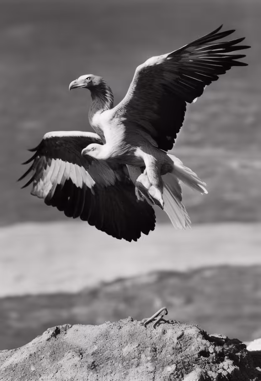 The Simurgh: King of the Birds: Image Generated by di Giovanni's English Translation