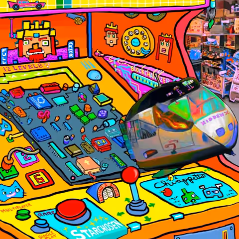 Hidden Treasure in the Arcade: A Star Chosen Story