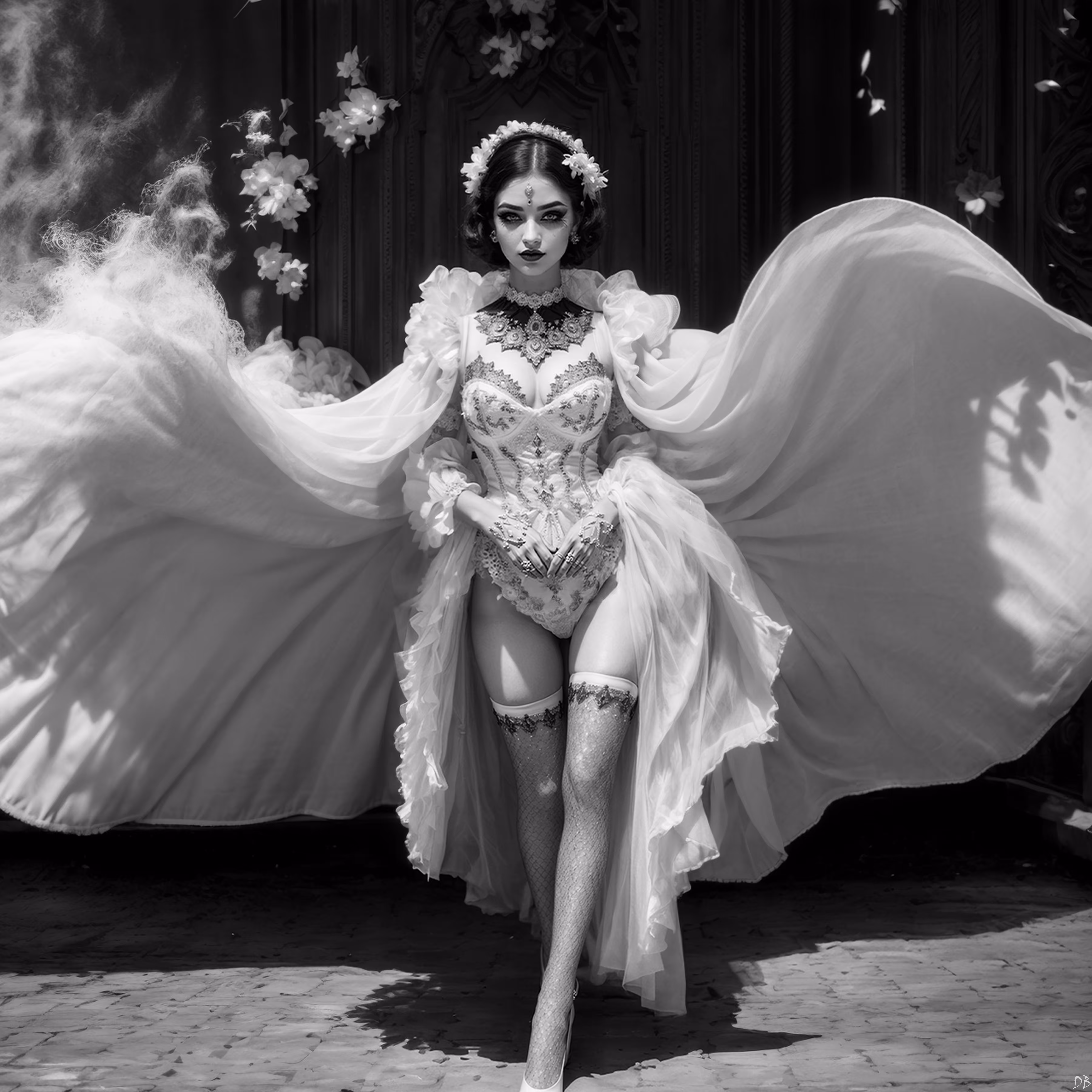 Artificial Fantasy: She Walks Between Shadow and Light