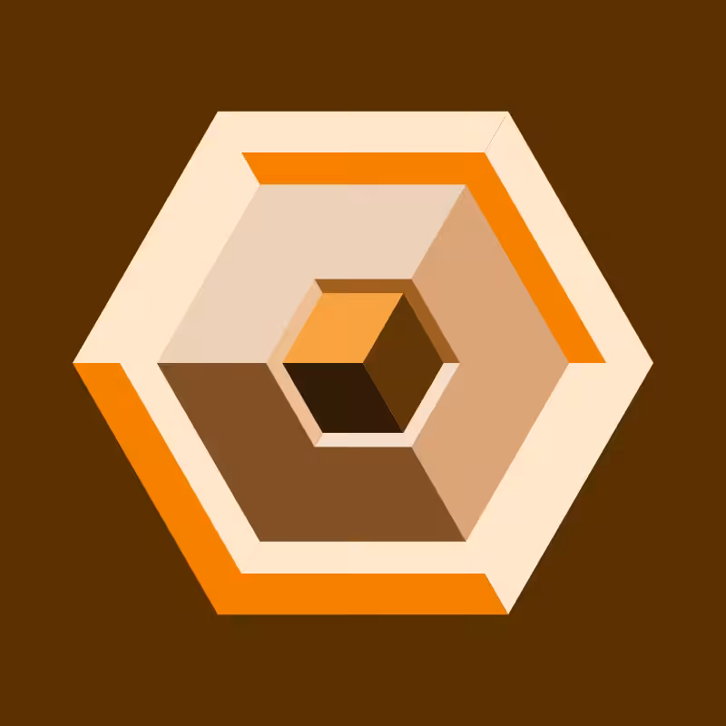 Hexagones - Art for Bots #49