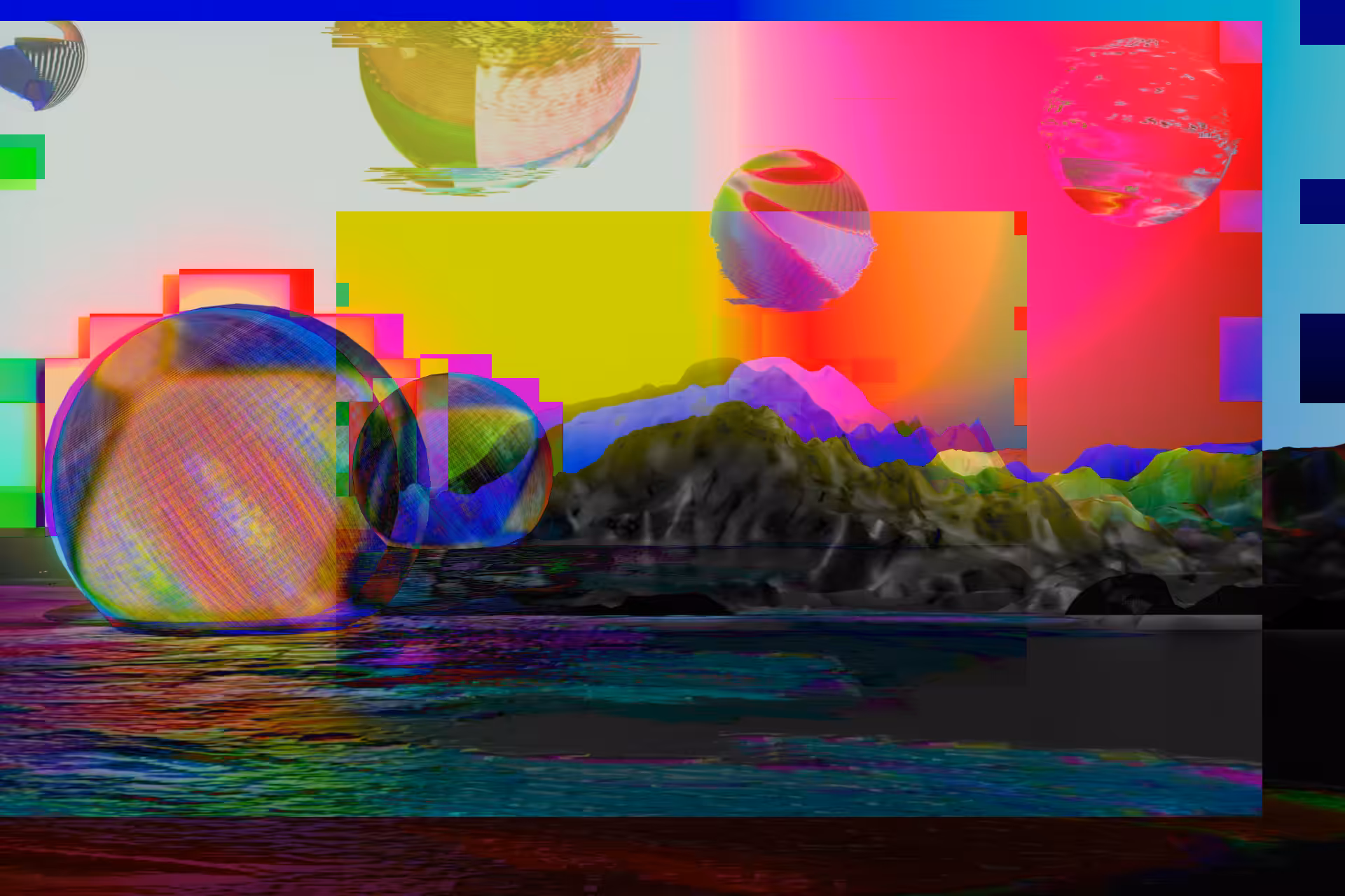 Accidental Pixels #12 "Sunset Haze"