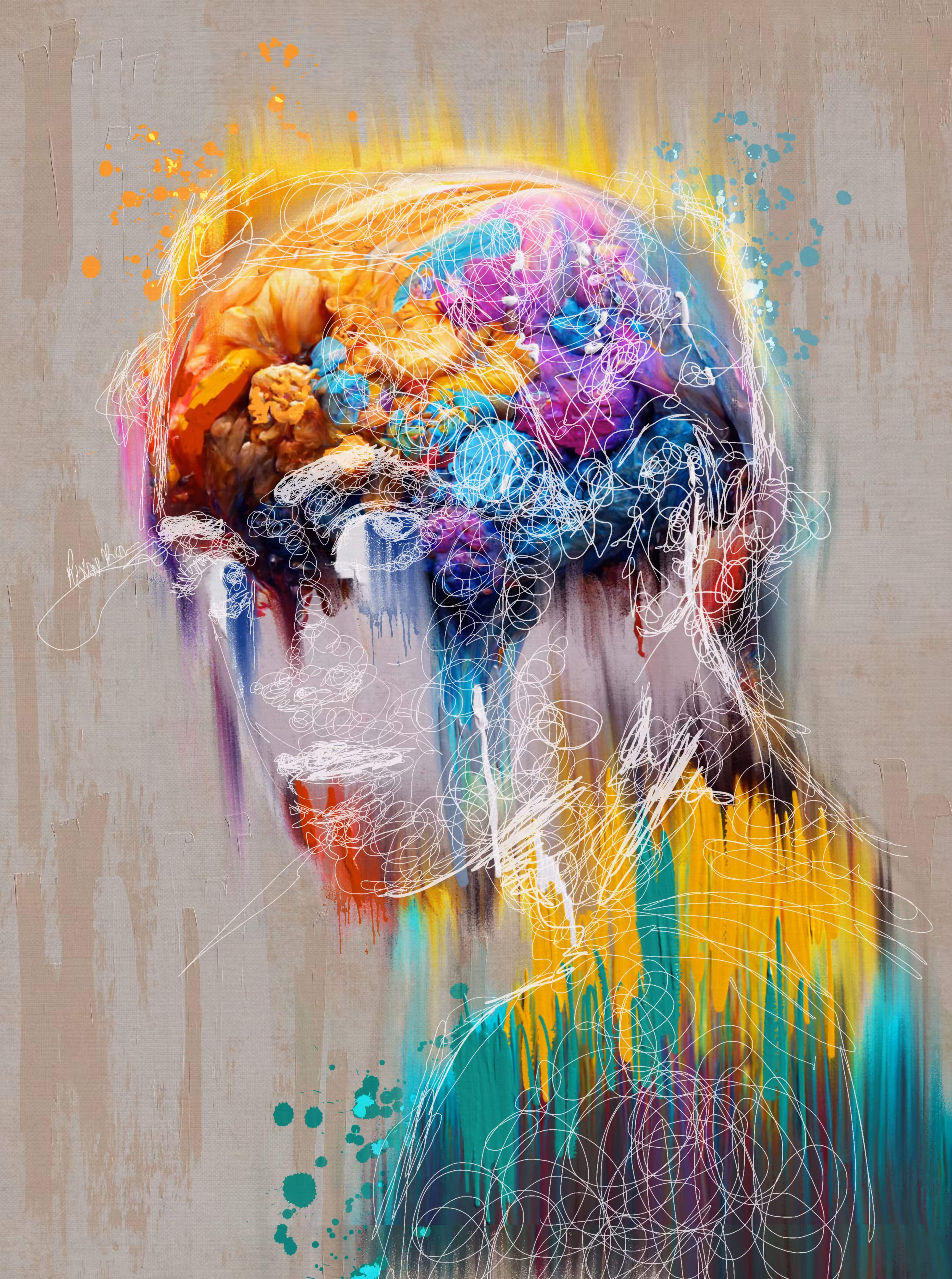 Silence X Scribble by Riyad