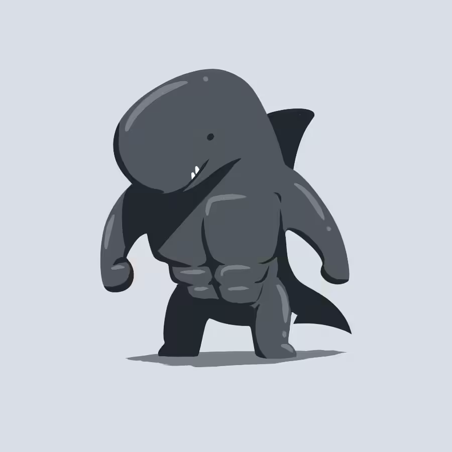 Handsome False Killer Whale