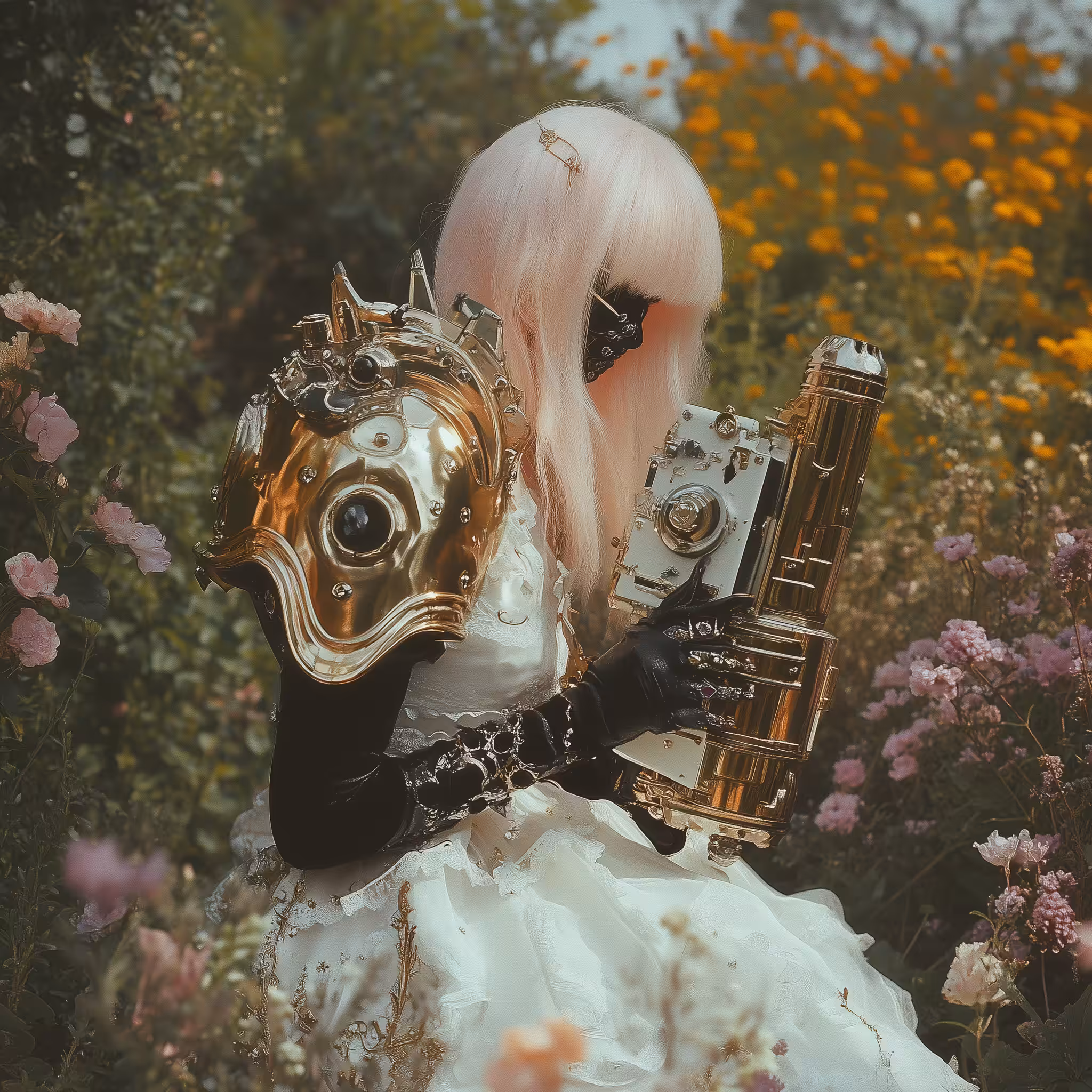 Garden of Sealed Faces by jacque