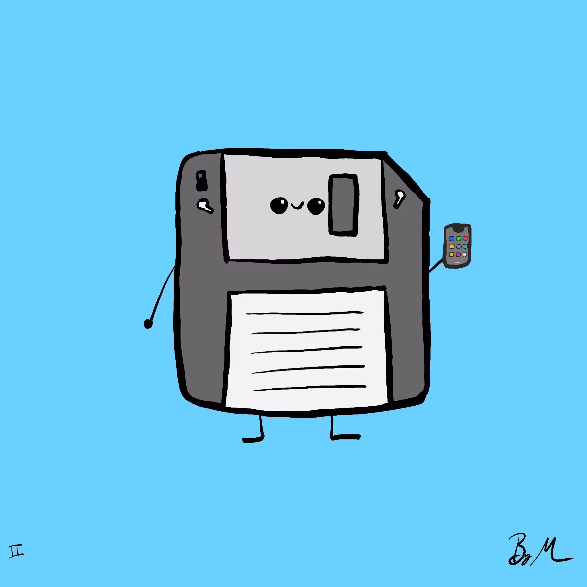 #99 Data, the Tech Bro Floppy Disk