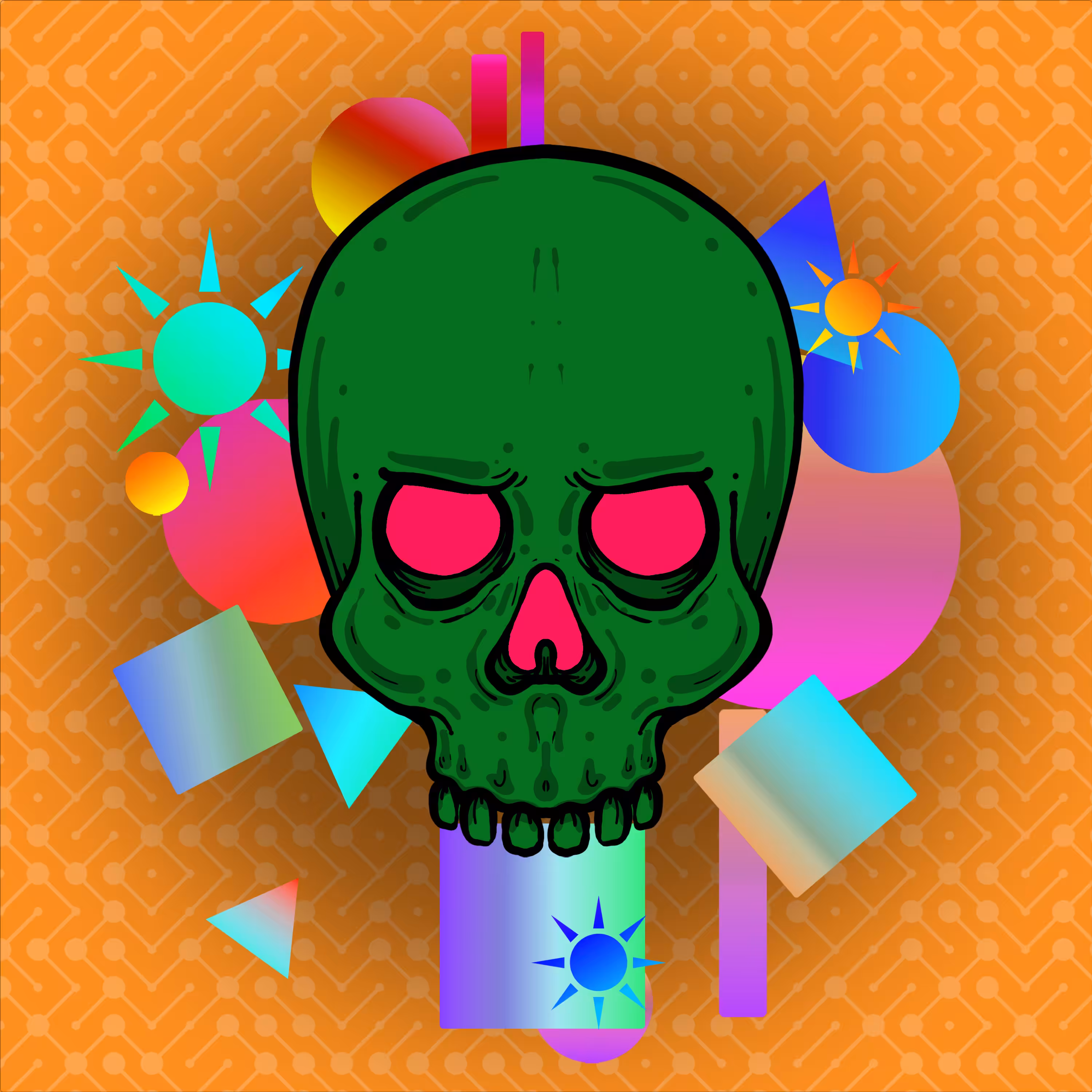 GeoSkull #0016