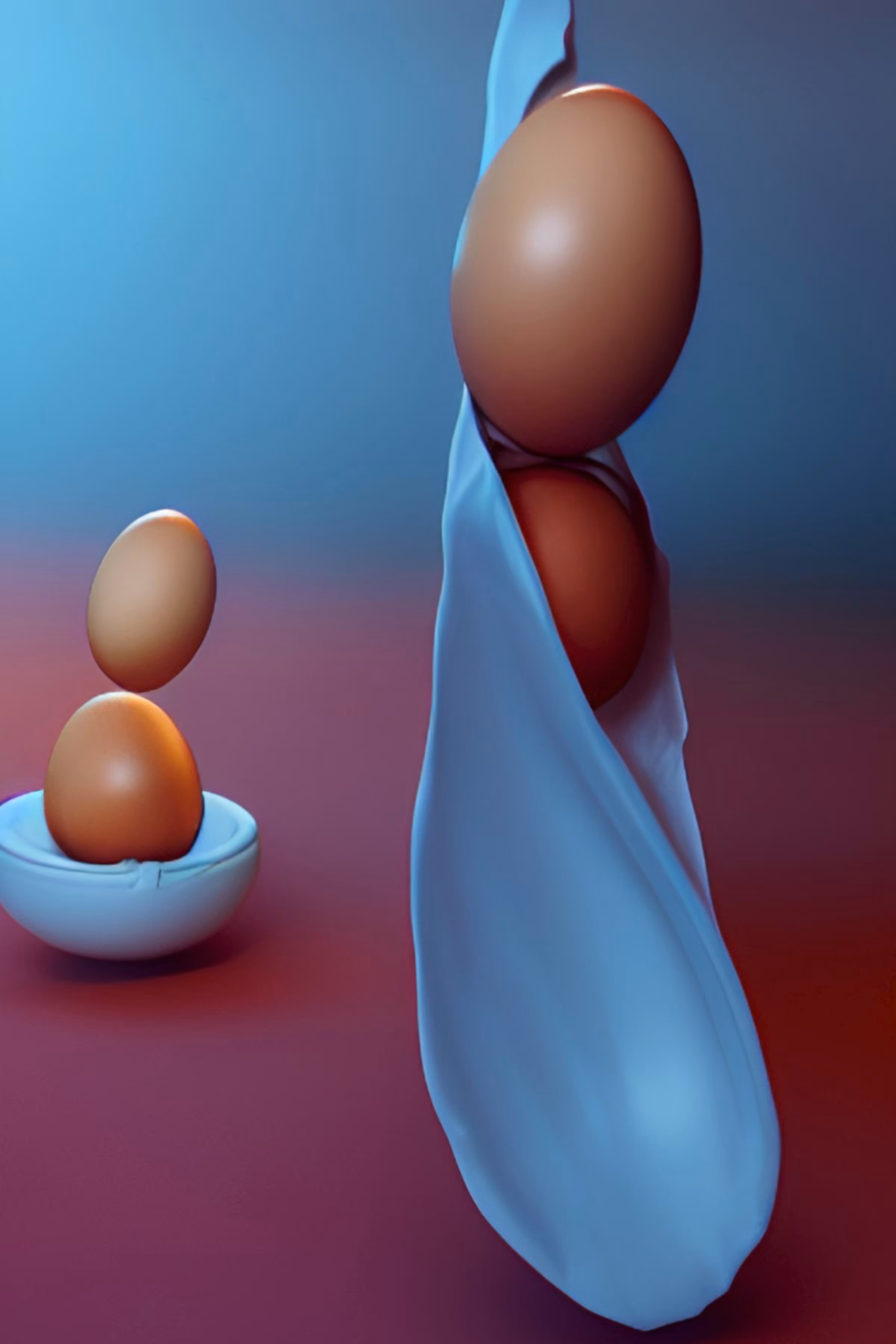 Phenomenology of Eggs: Intercourse
