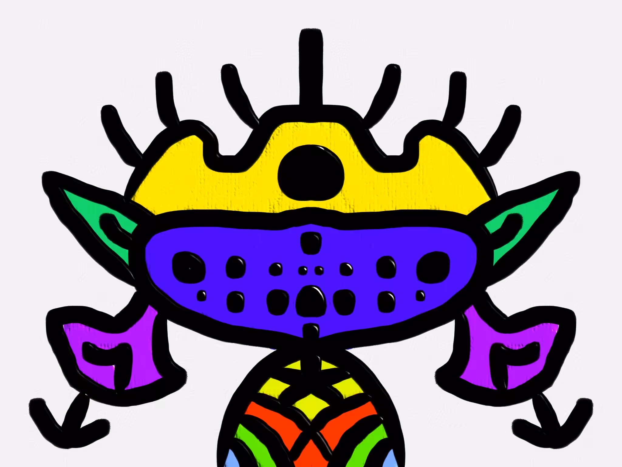 Weird Space Alien #76