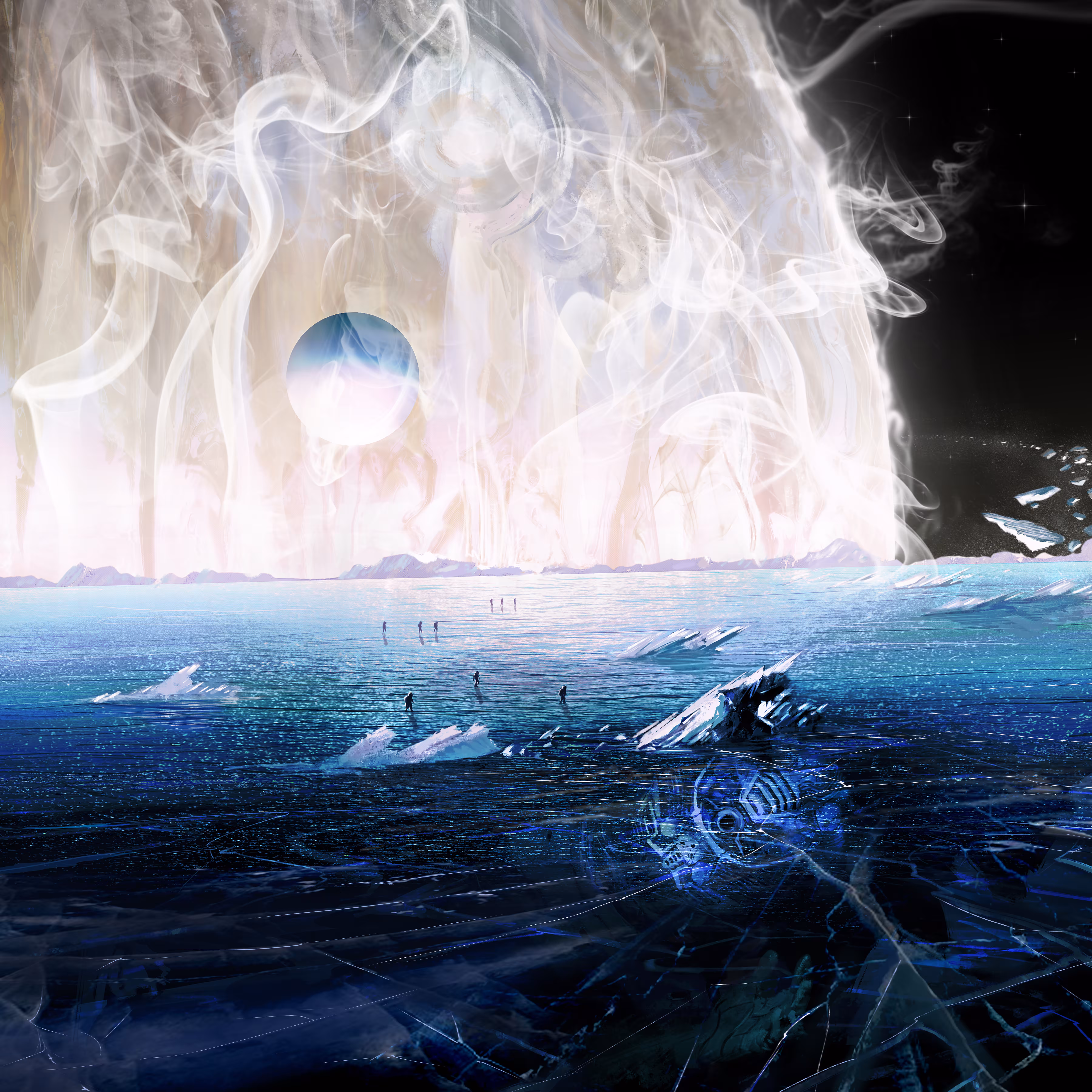 Walking on the asteroid