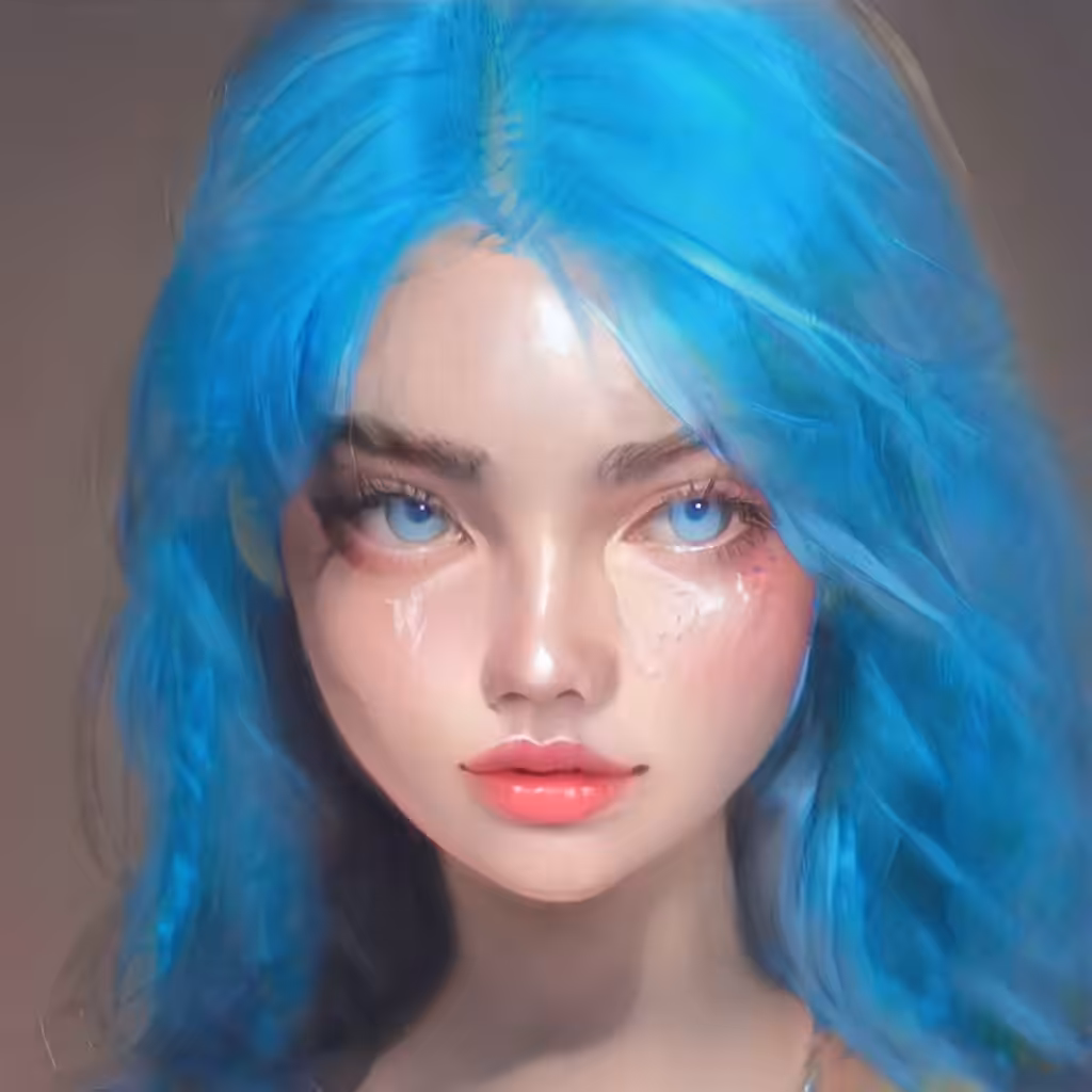 Daughters of Eve 36 Faces made by Ai animation technology 