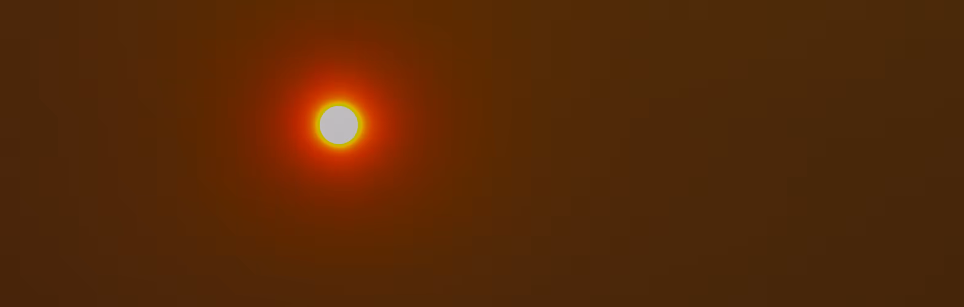 red sun