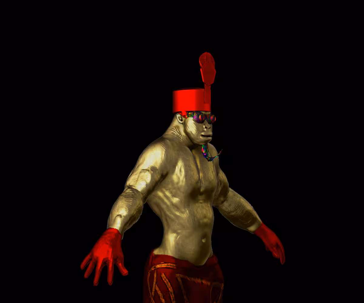 Pictures of the metaverse: Monkey king