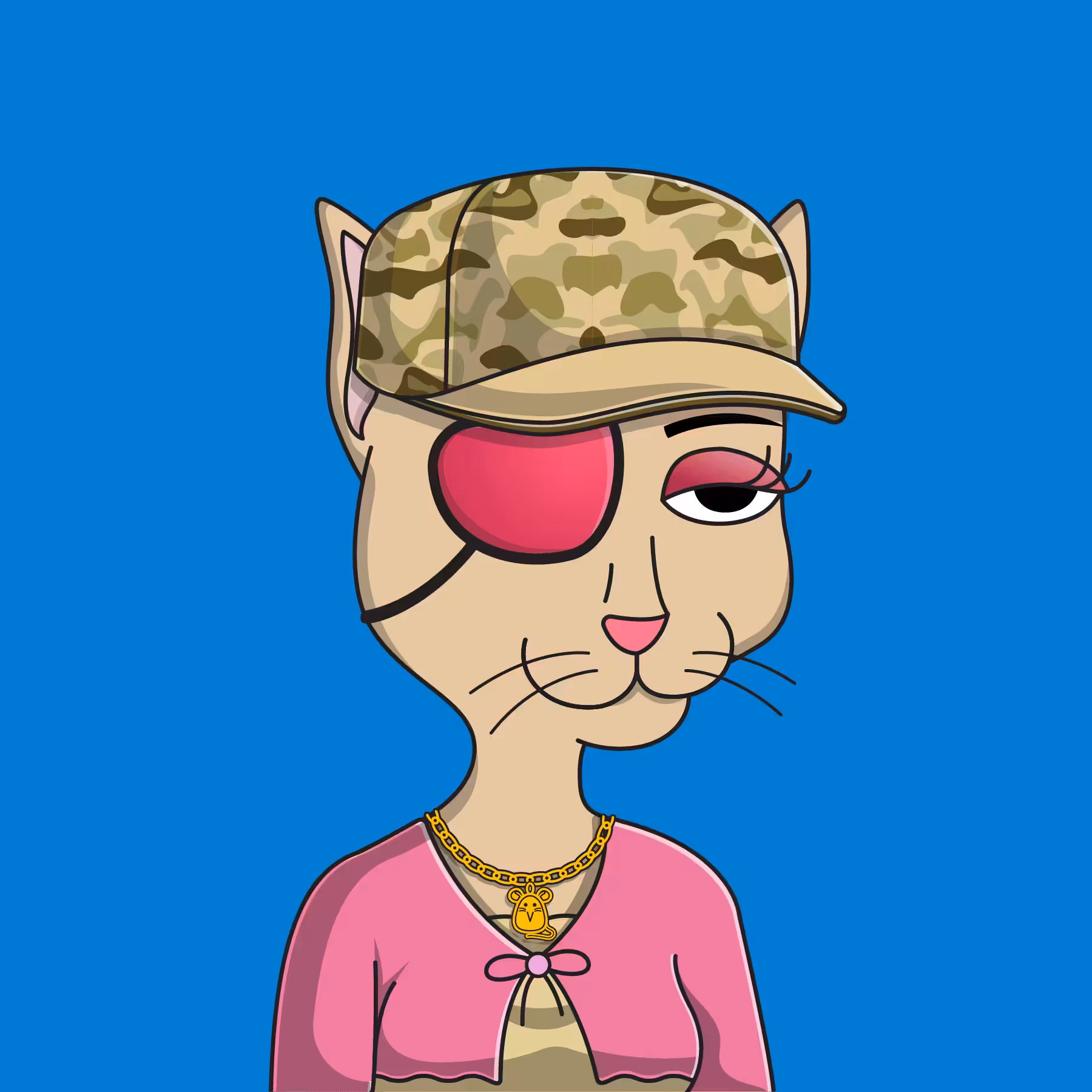 Girl Cat #438