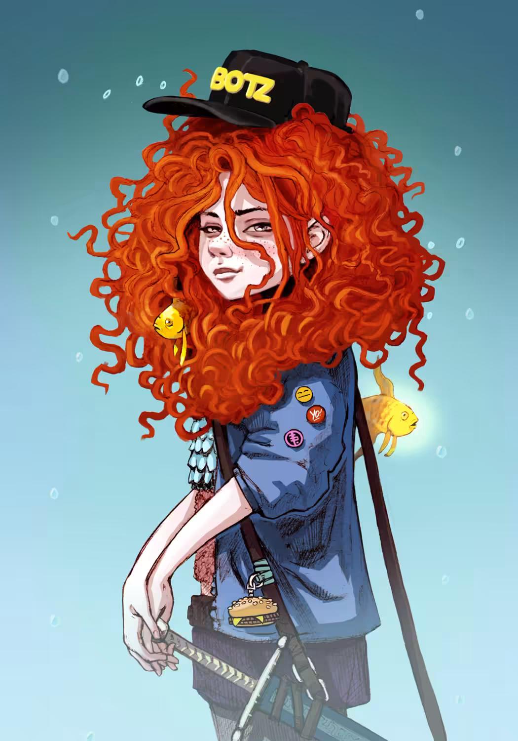 Gold Fish Girl