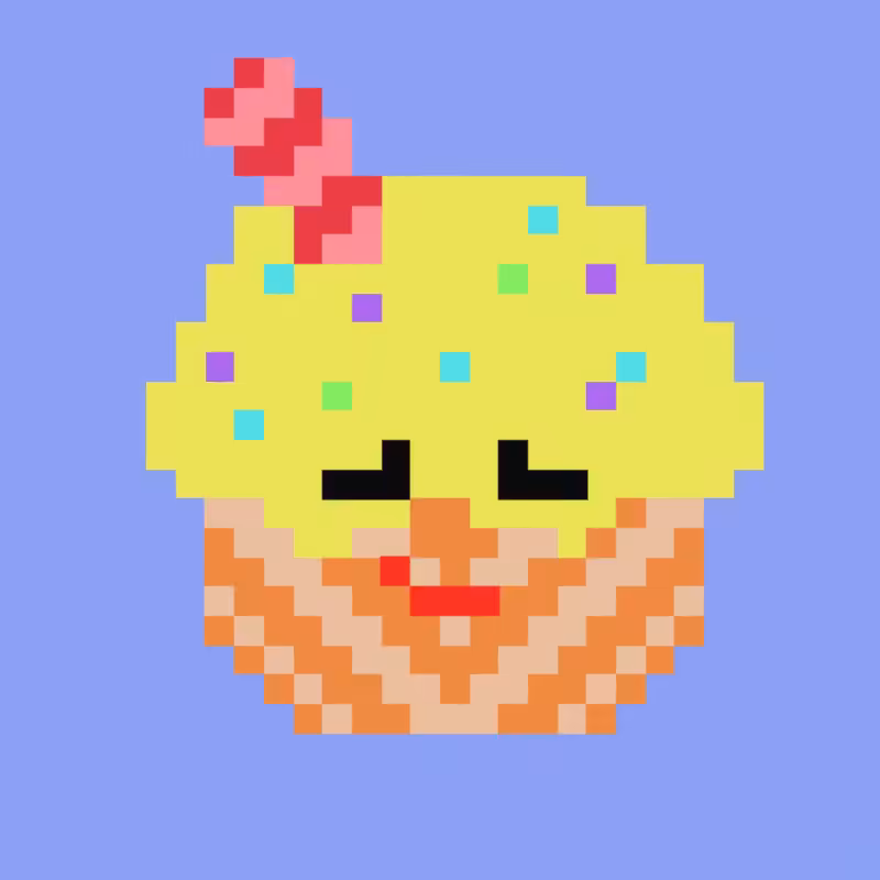 Pixel Cup cake 2 #1