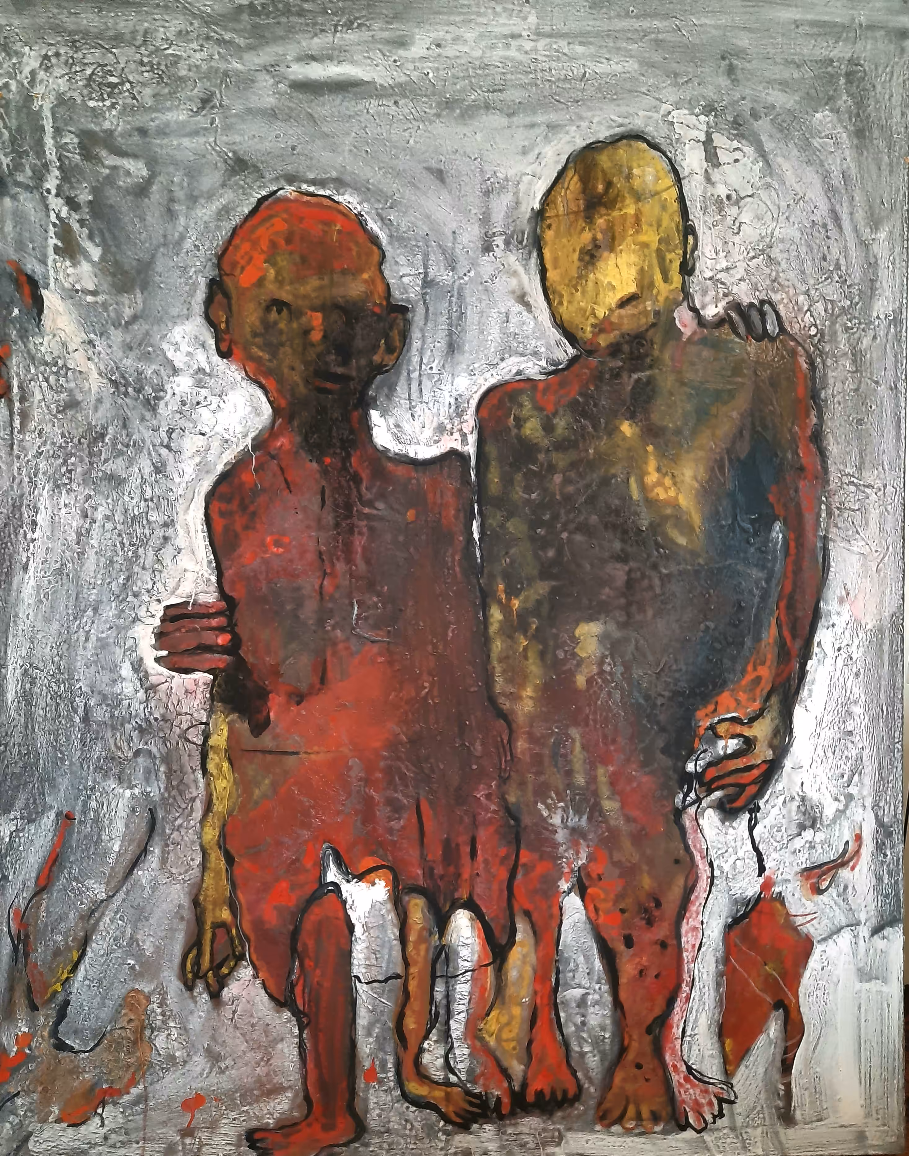 Abstractin painting