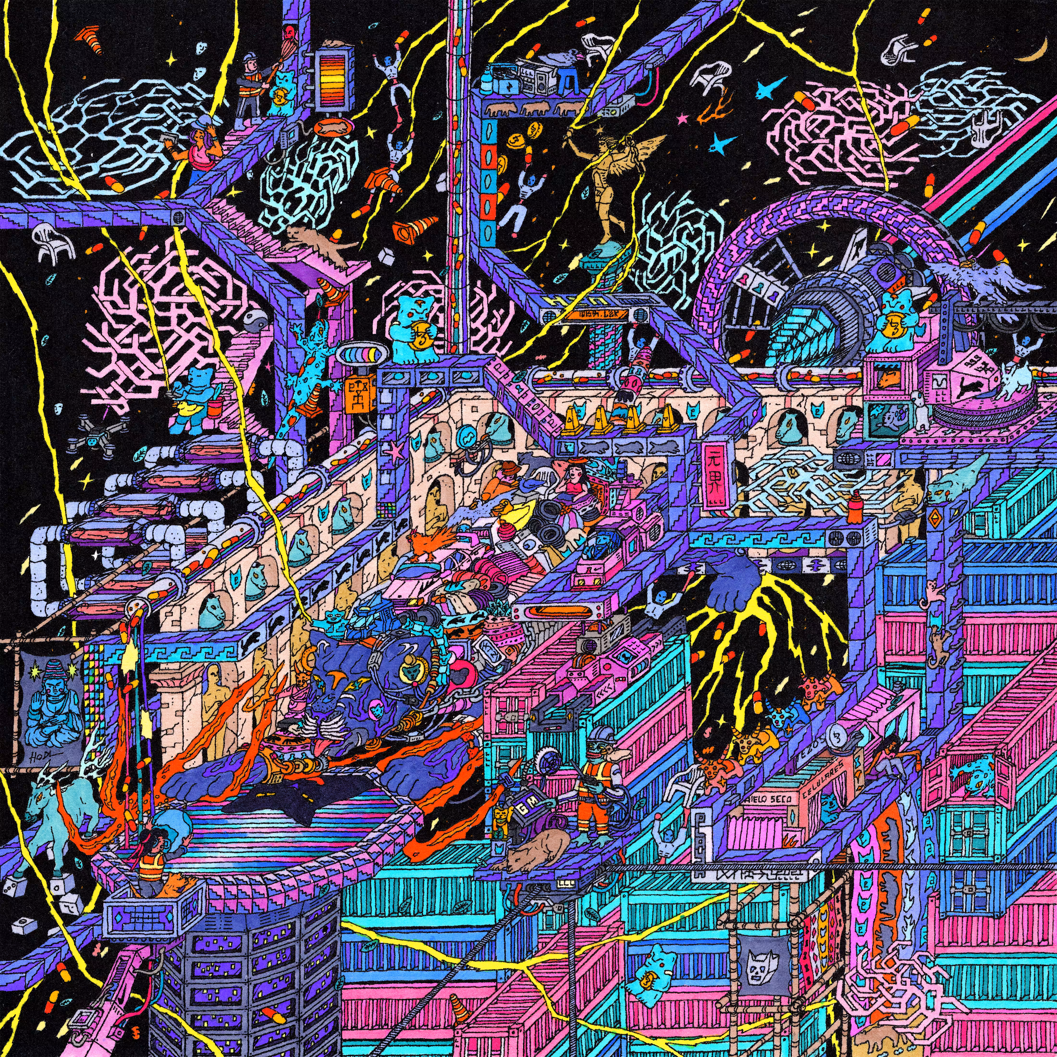 Galactic Coordinates RA 111m | Dec +3° 3′ 3″