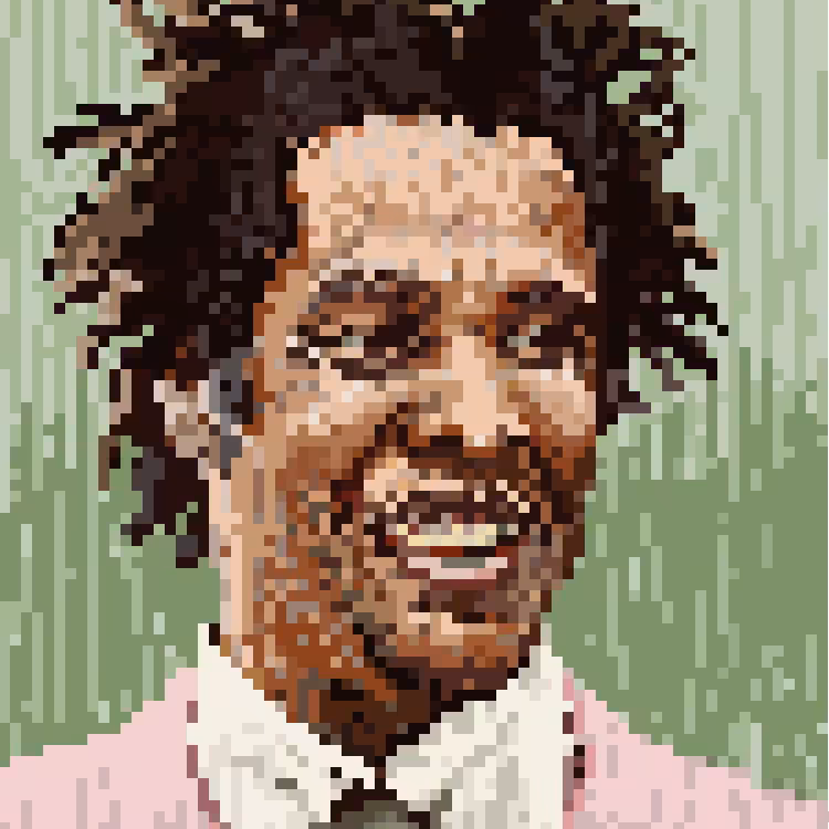 Jay-Z Pixel Art
