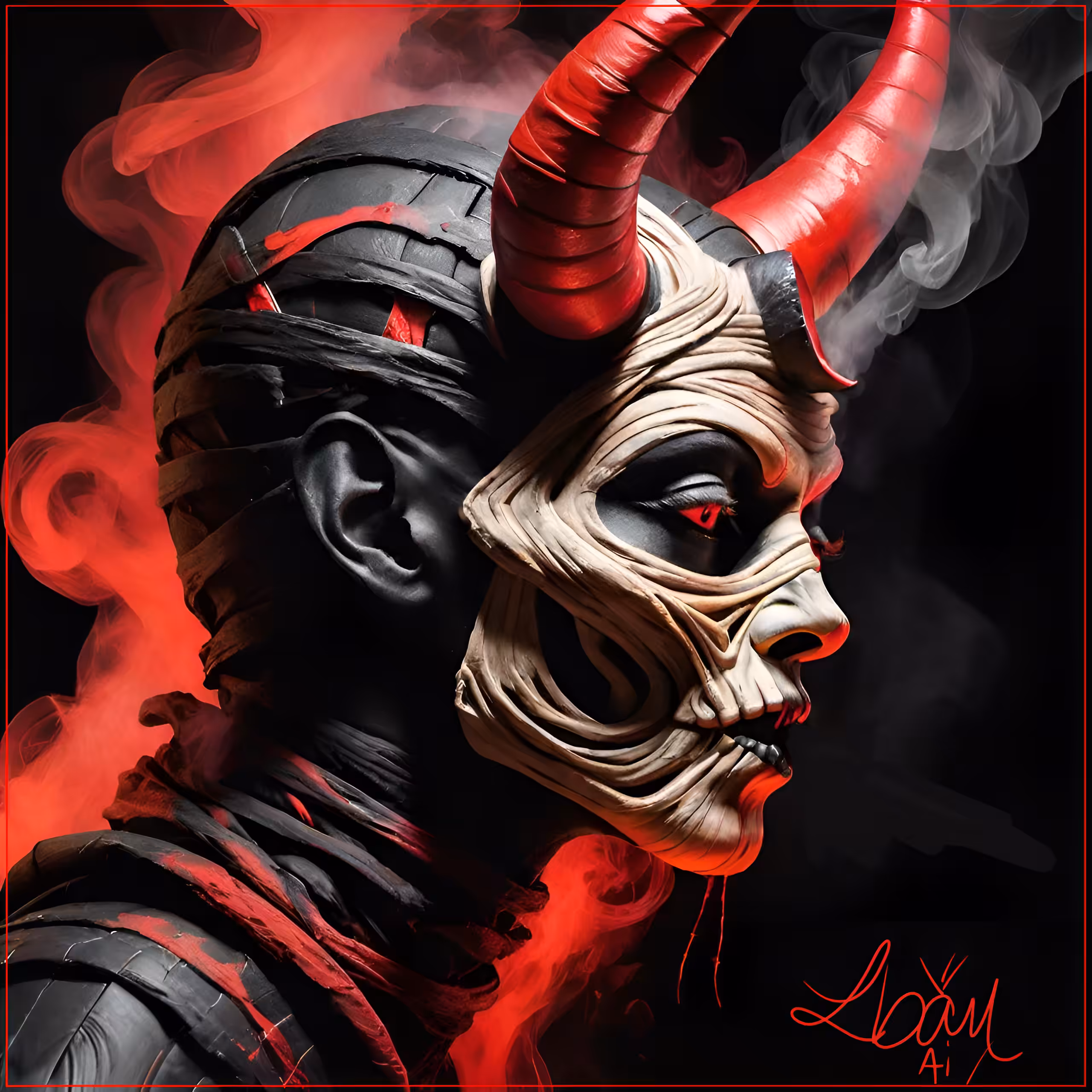 The Demon in Black