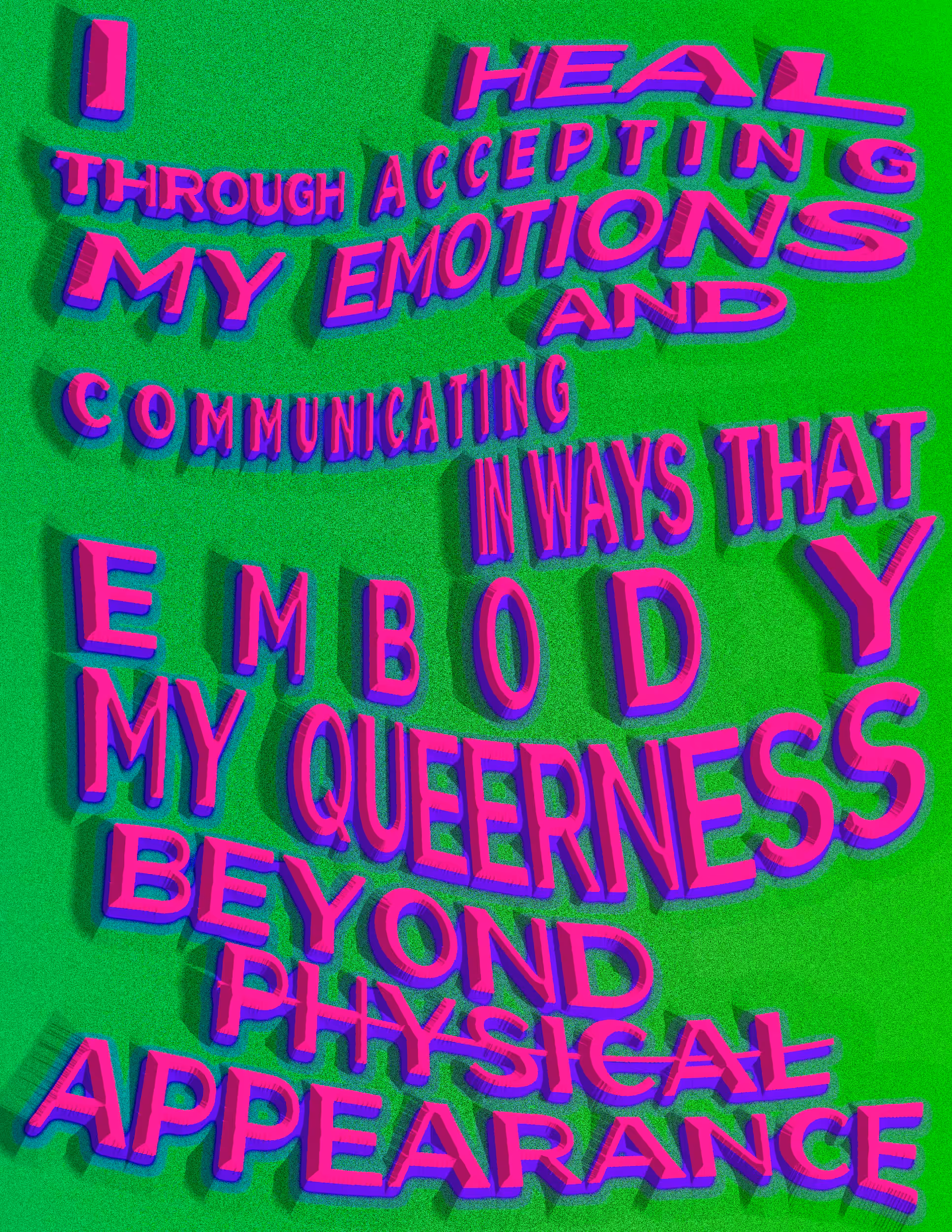 Queerfirmations: Queerfirmation Five