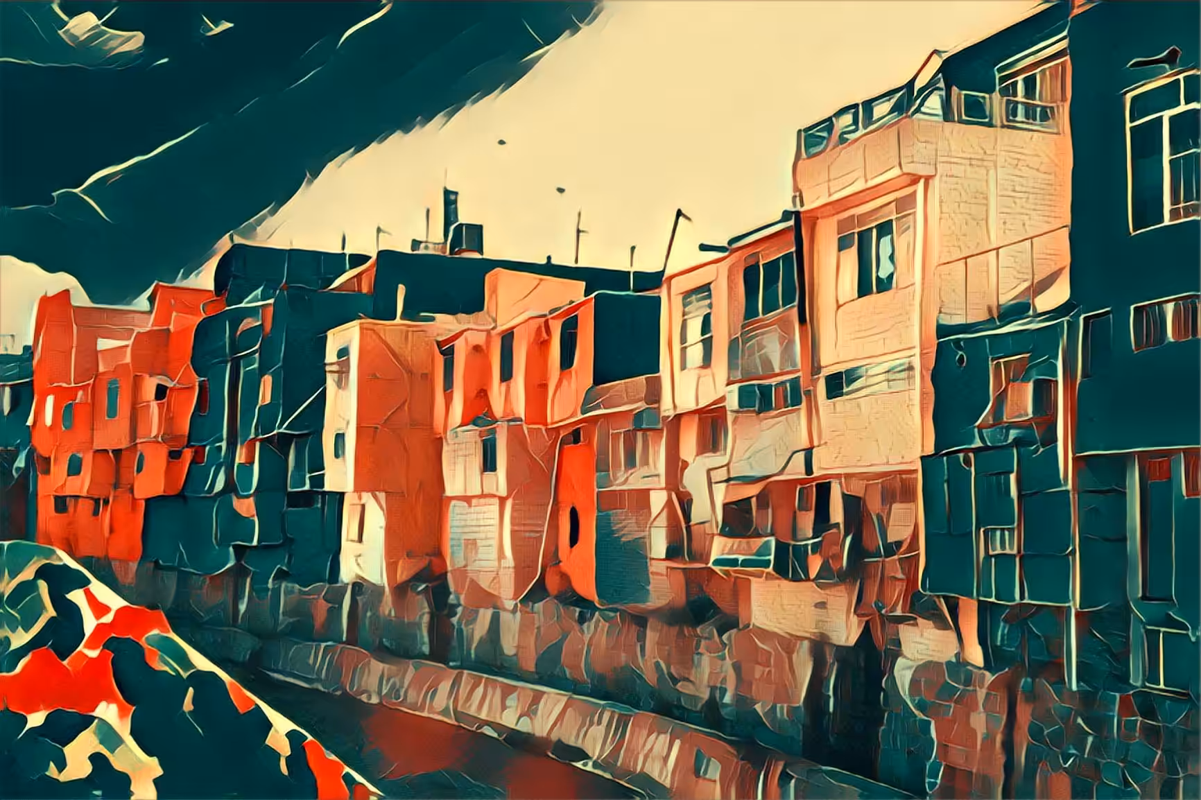 Colorful city #1