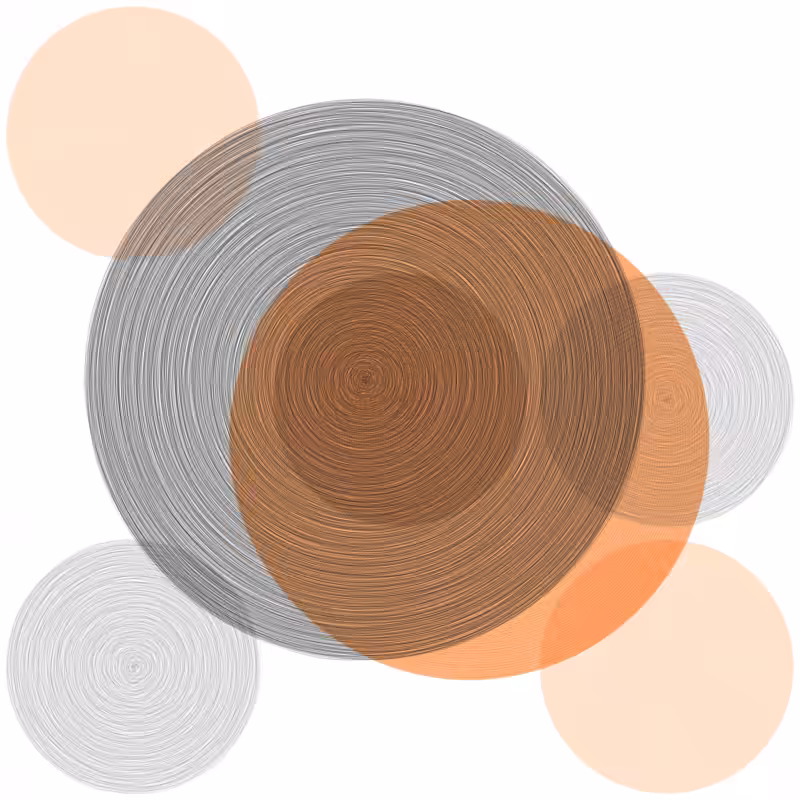 Brushed Circles #44