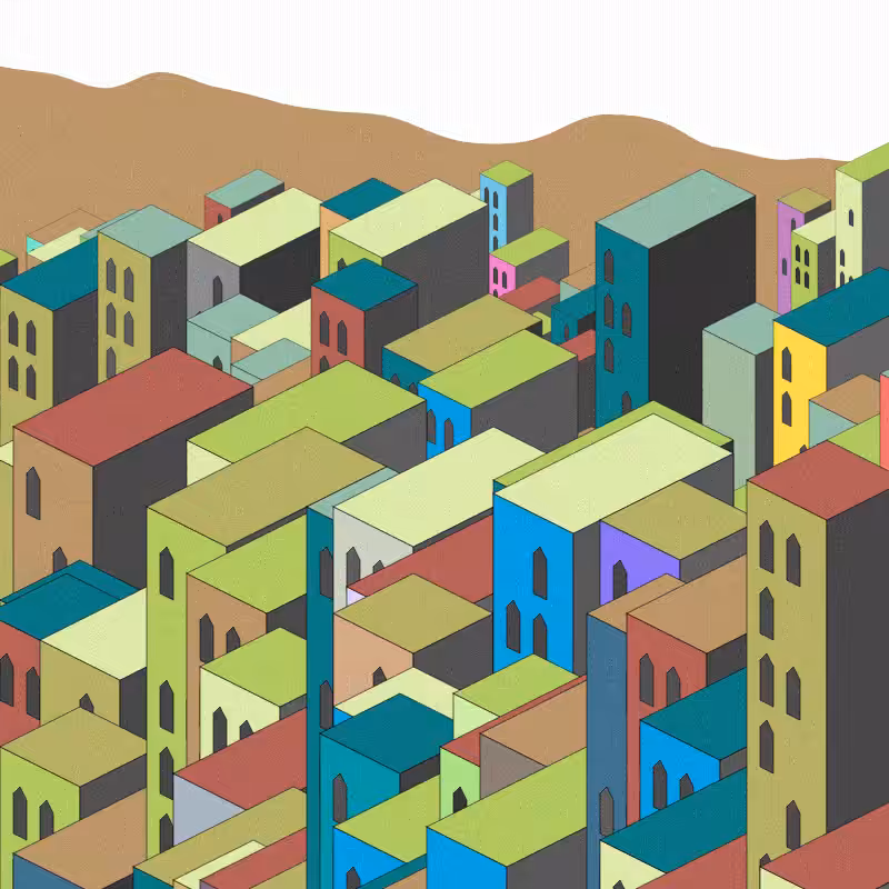 Coloured City #3