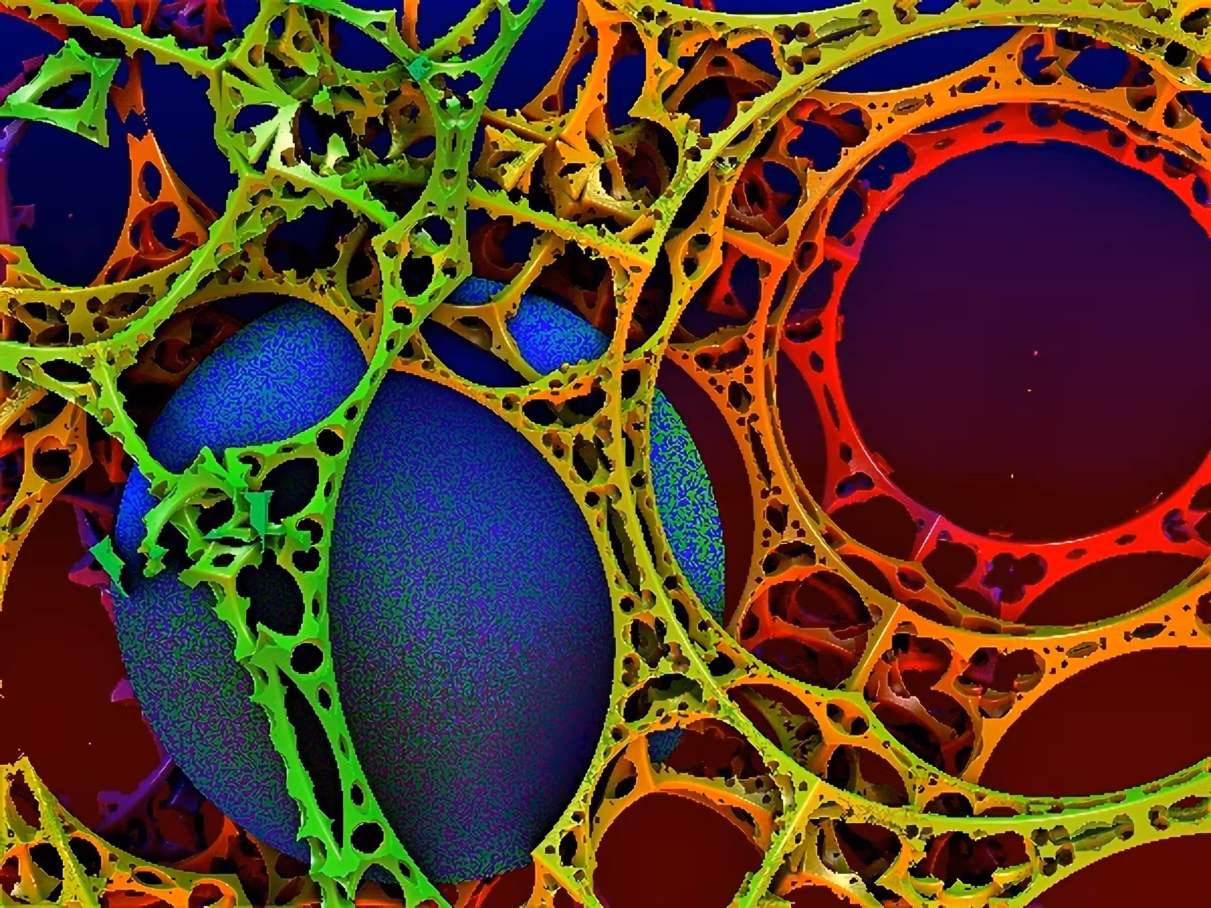 3D Fractal Series - #05 - Prison Planet