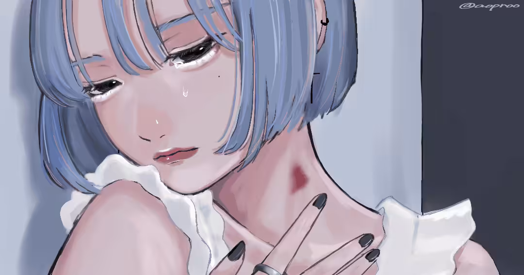 kiss mark