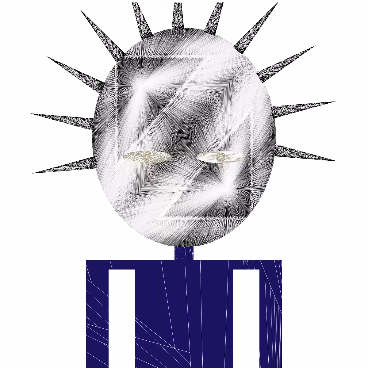 Spiky Woman #10