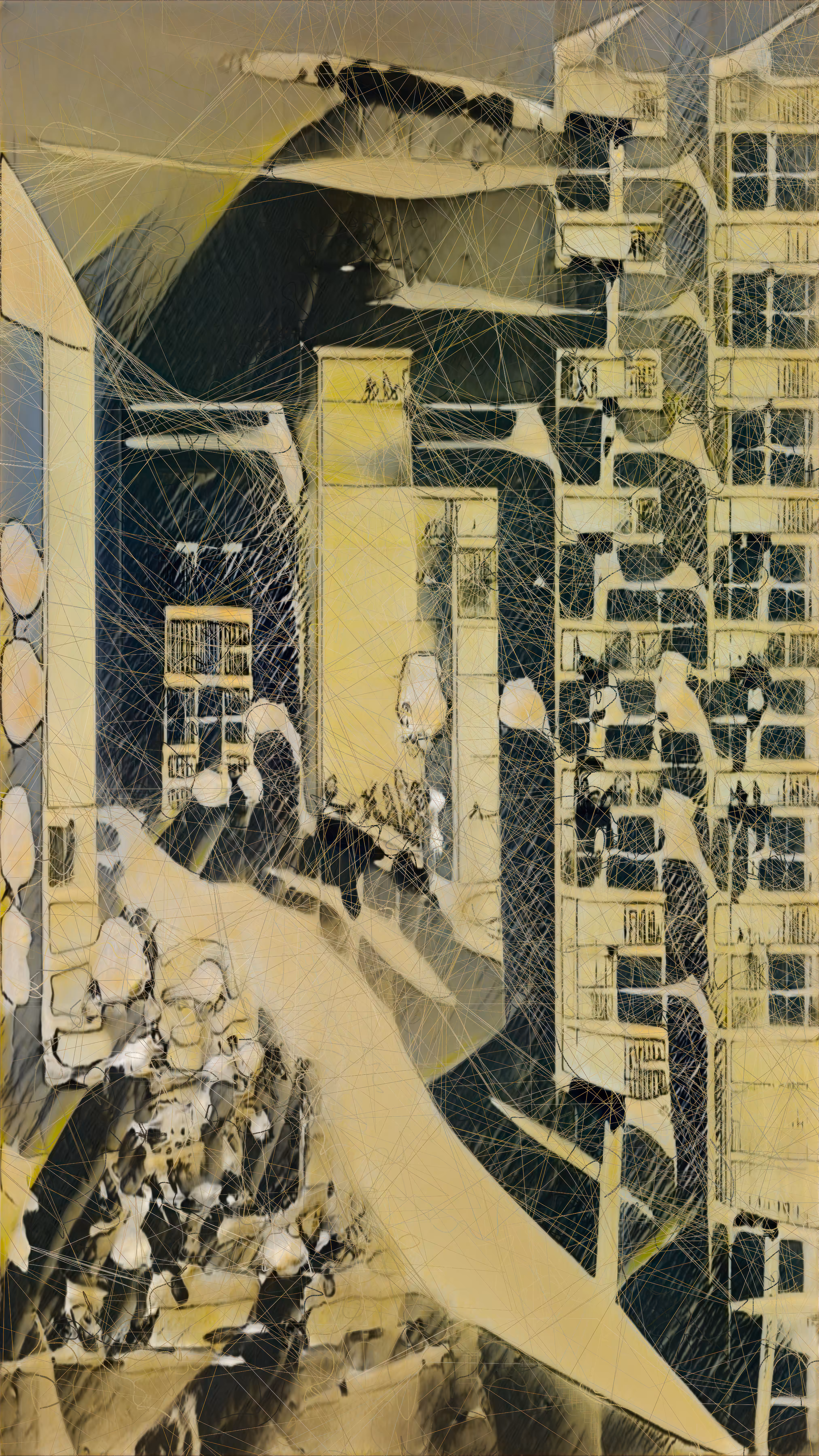 Unsupervised — Burned — Machine Hallucinations — MoMA Dreams #64
