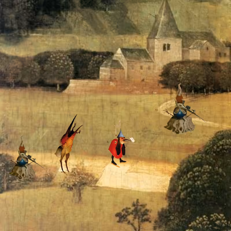Bosch`s Creatures #130