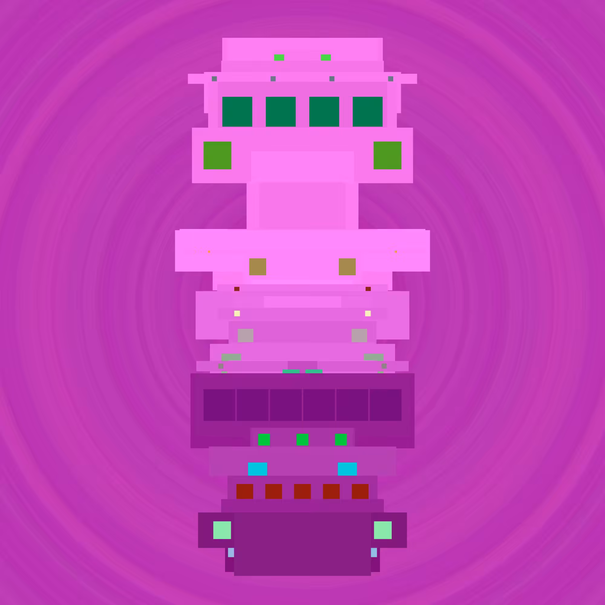 Artificial totem #15