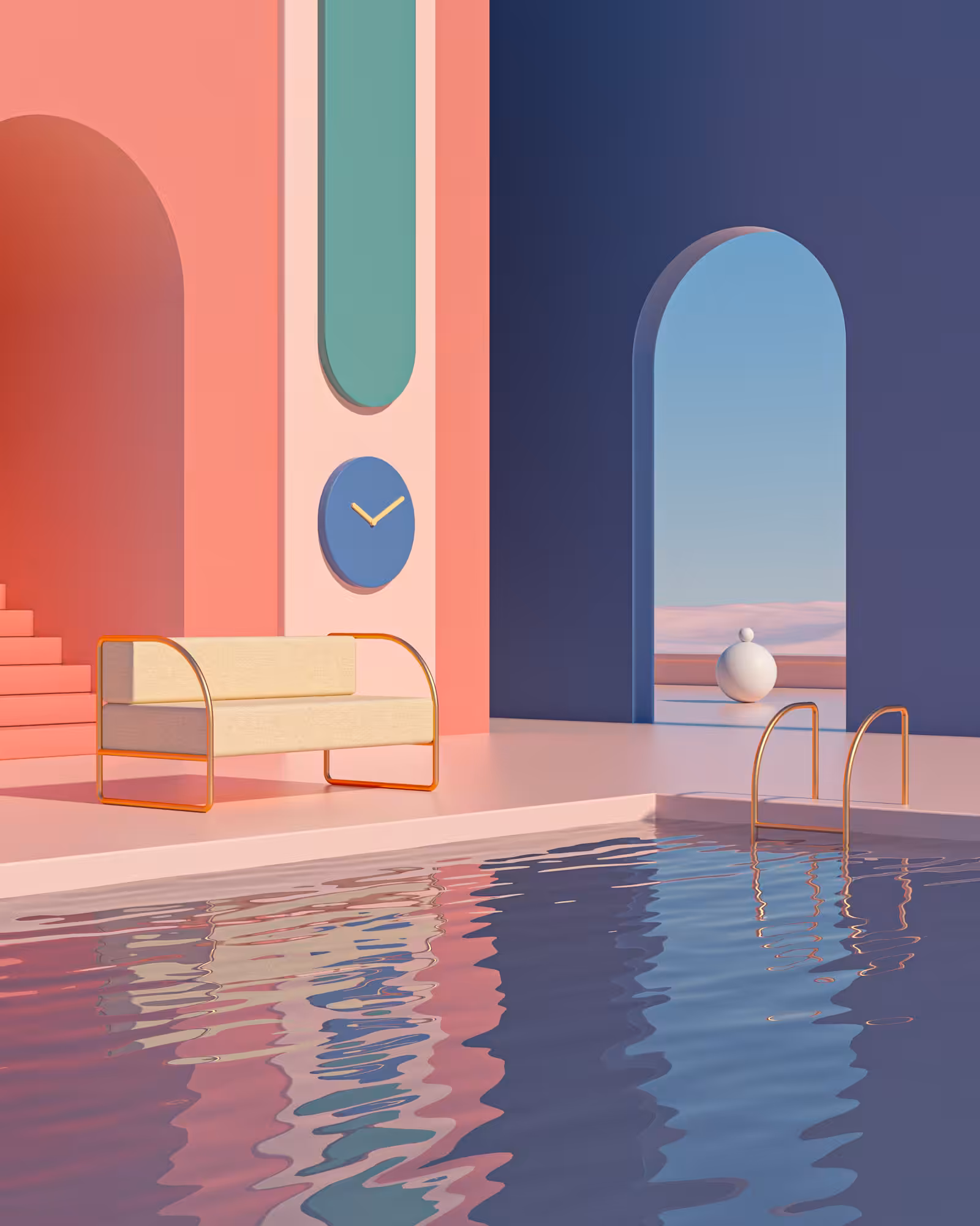 I can't swim