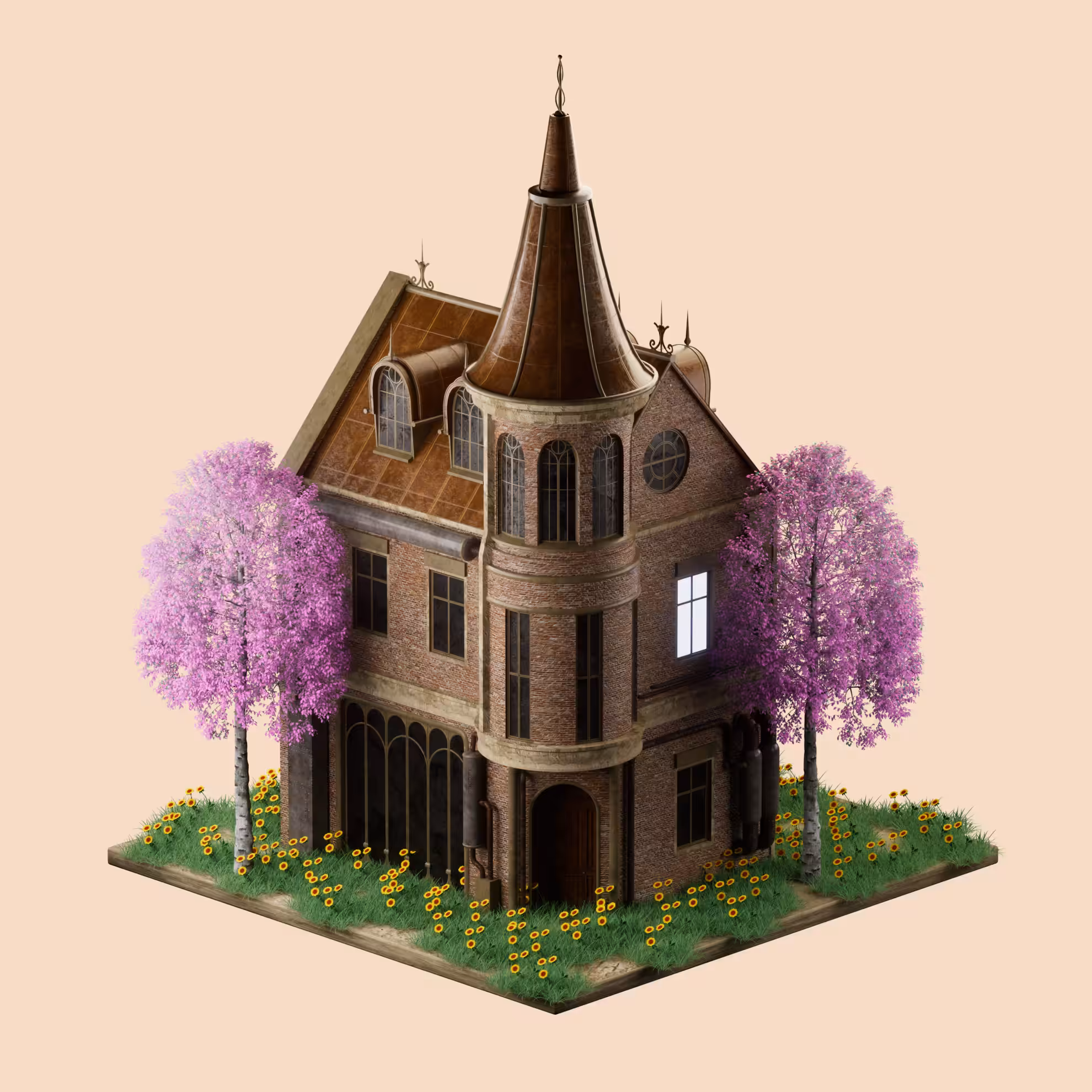 Mini Homes No. 23 of 69 - Purple Leaves