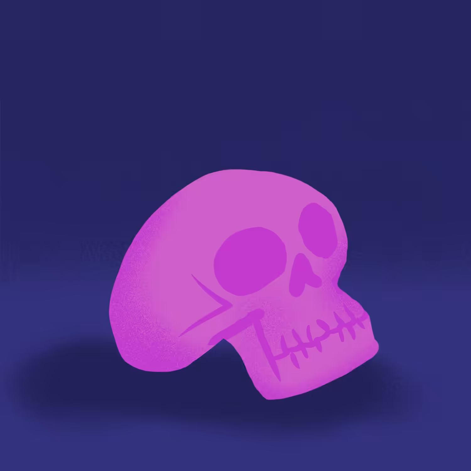 Skull Squish 001: Bubblegum Pink Edition