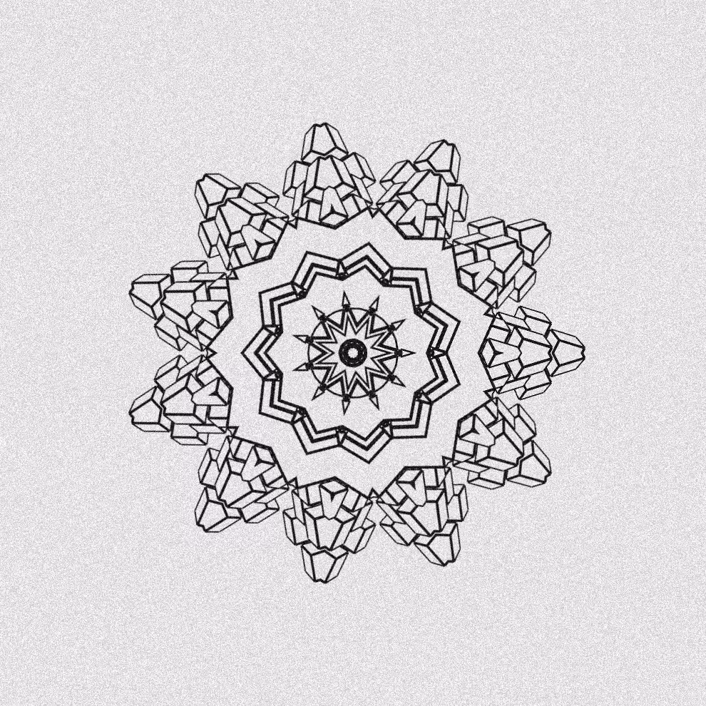 Monochrome Kaleido #466