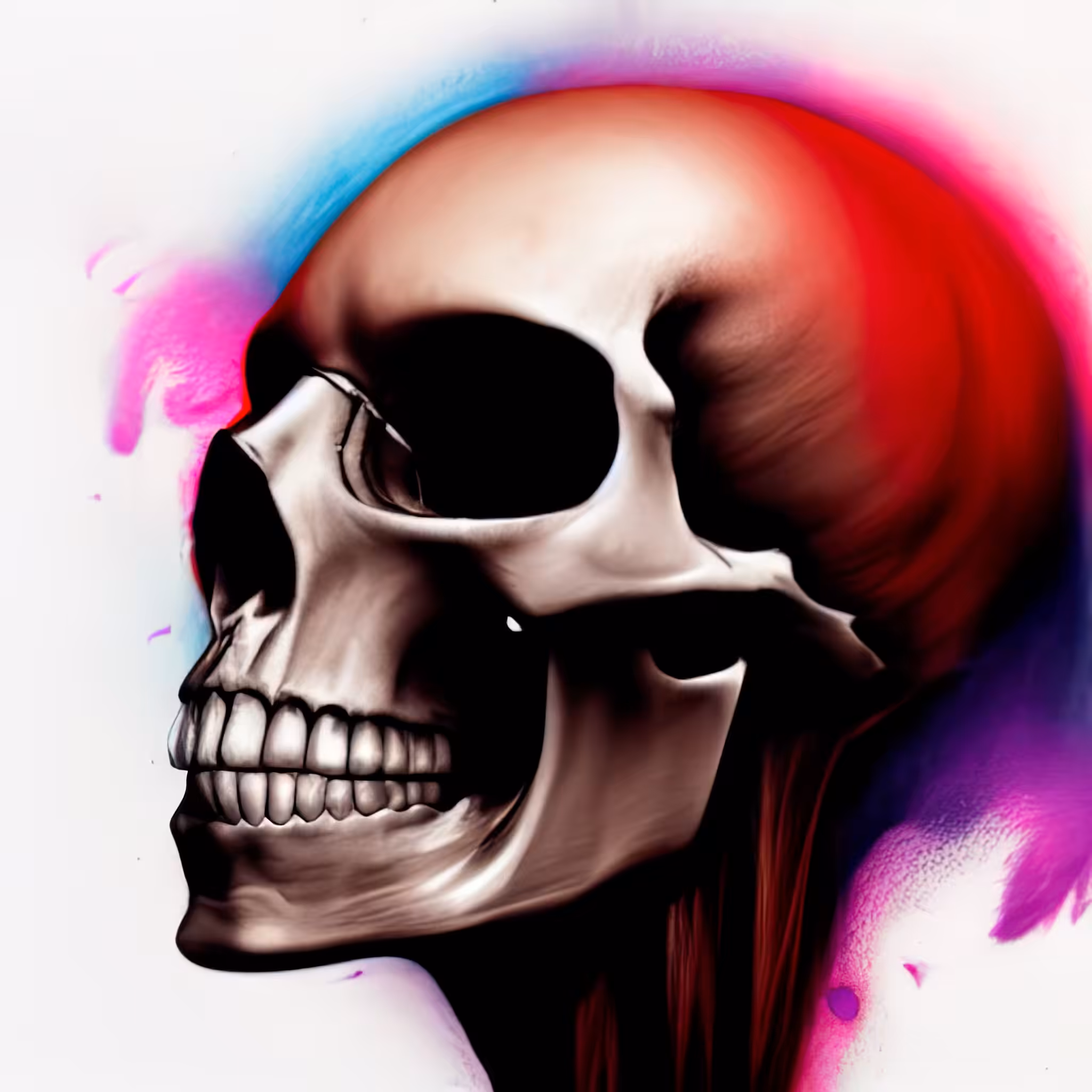 Head Case - A Color Study: Head Case #834
