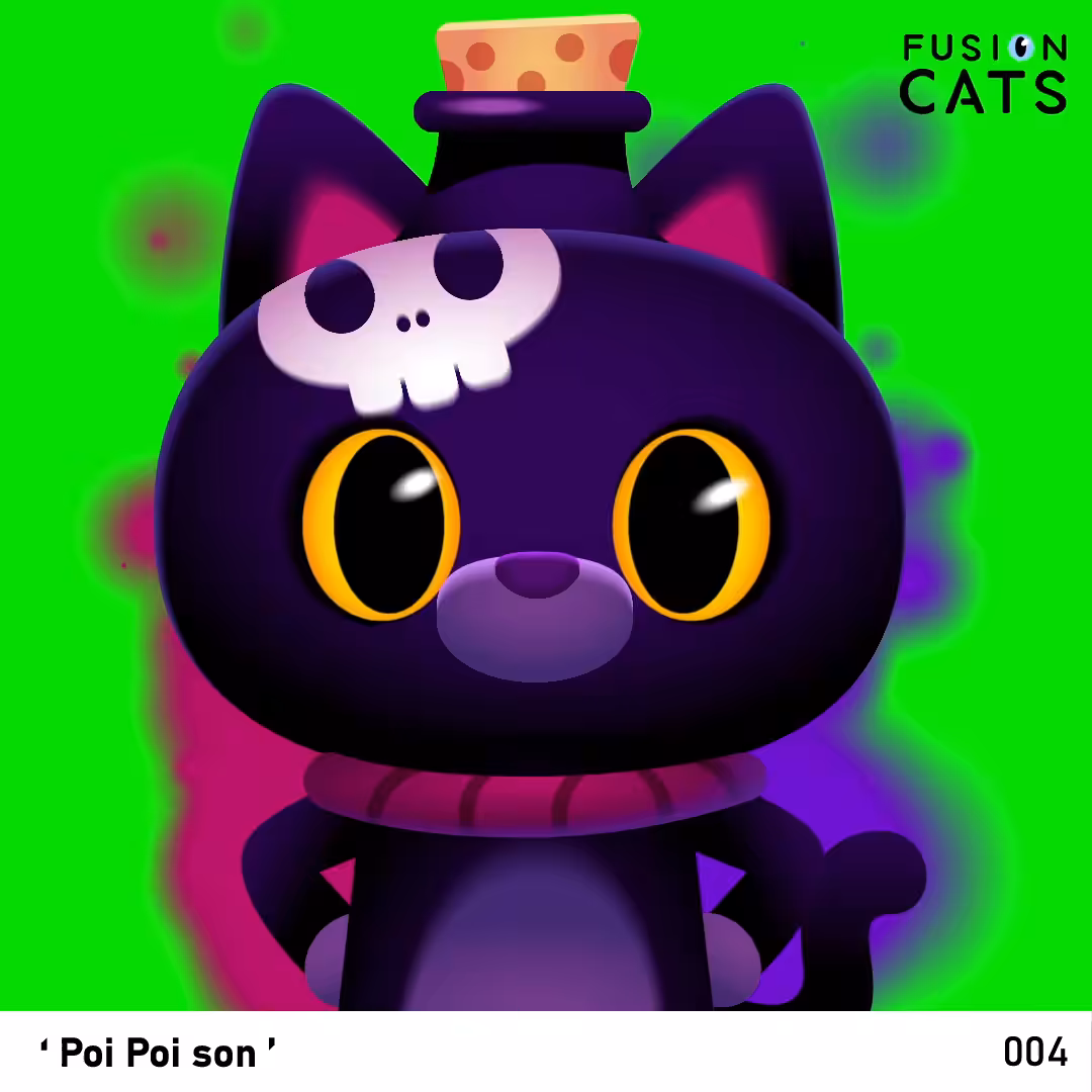 Fusion Cats Collection - ‘Poi Poi Son ’ #004