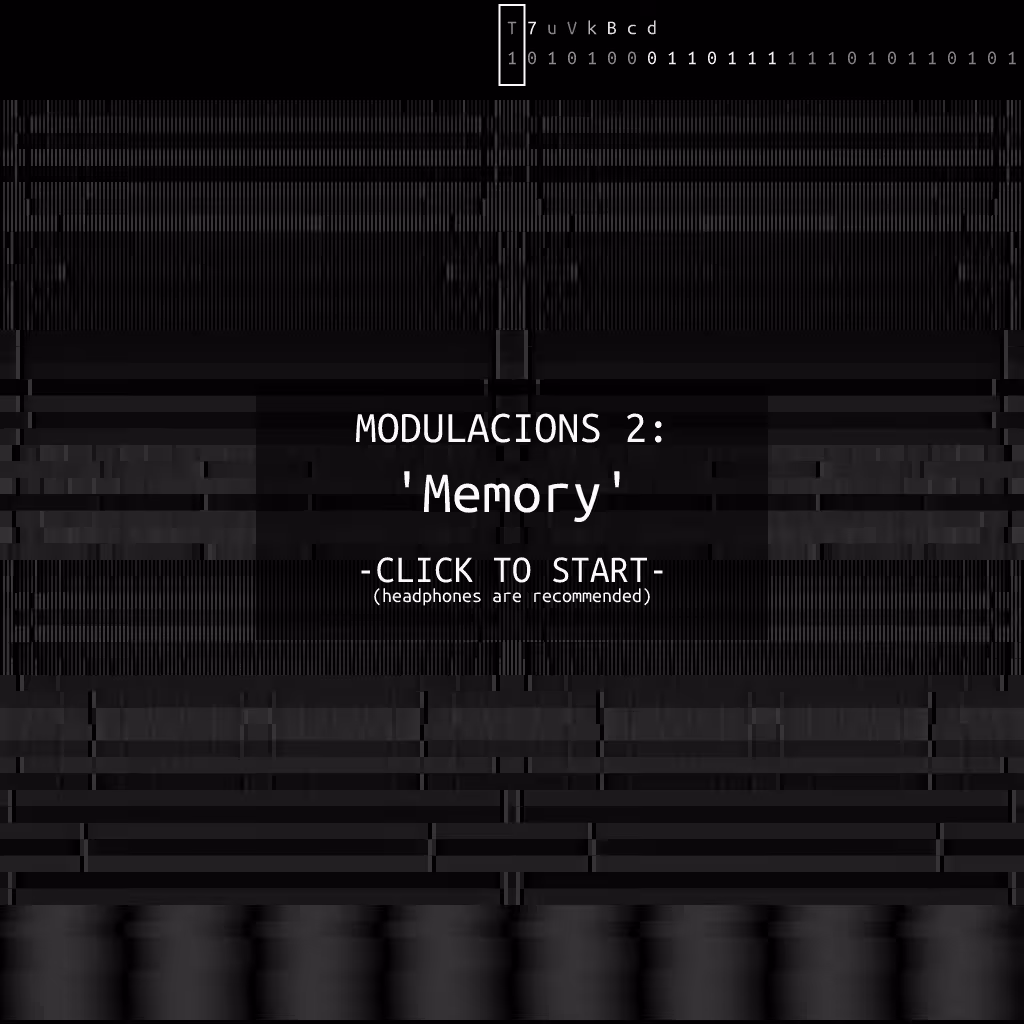 Modulacions 2: 'Memory' (audio) #28