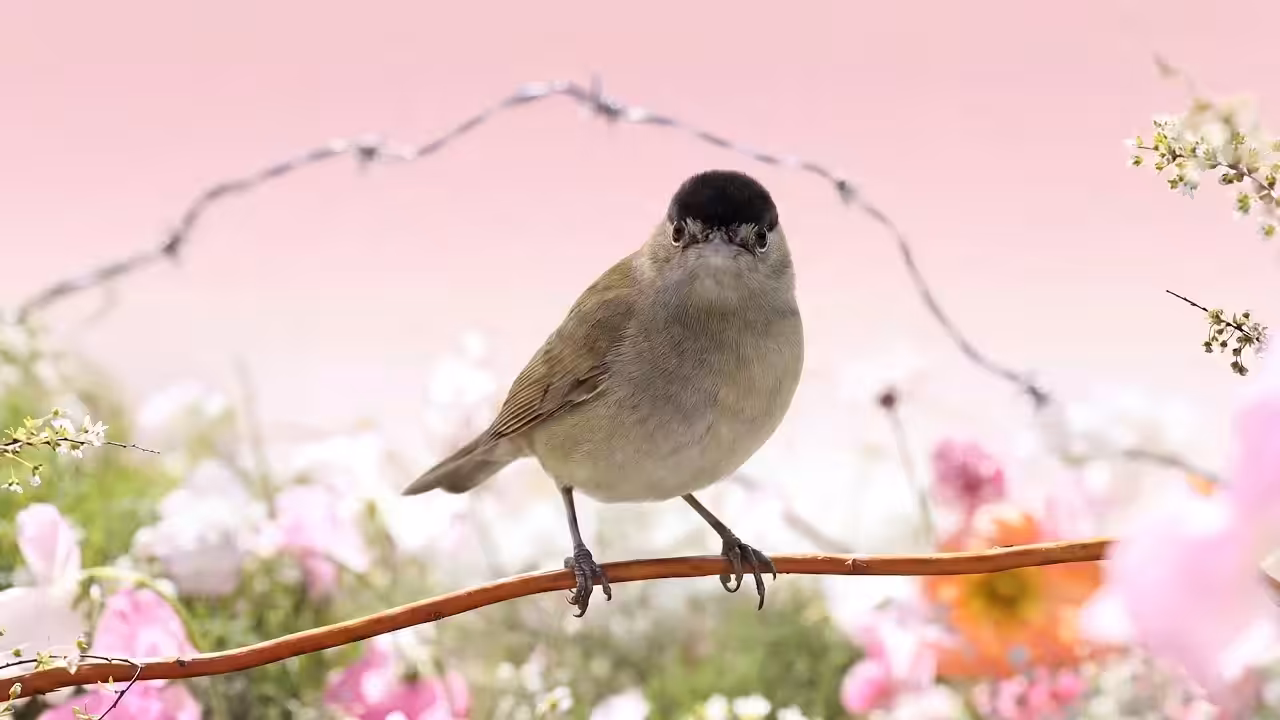 Birds Observations: Inky, A Place Between