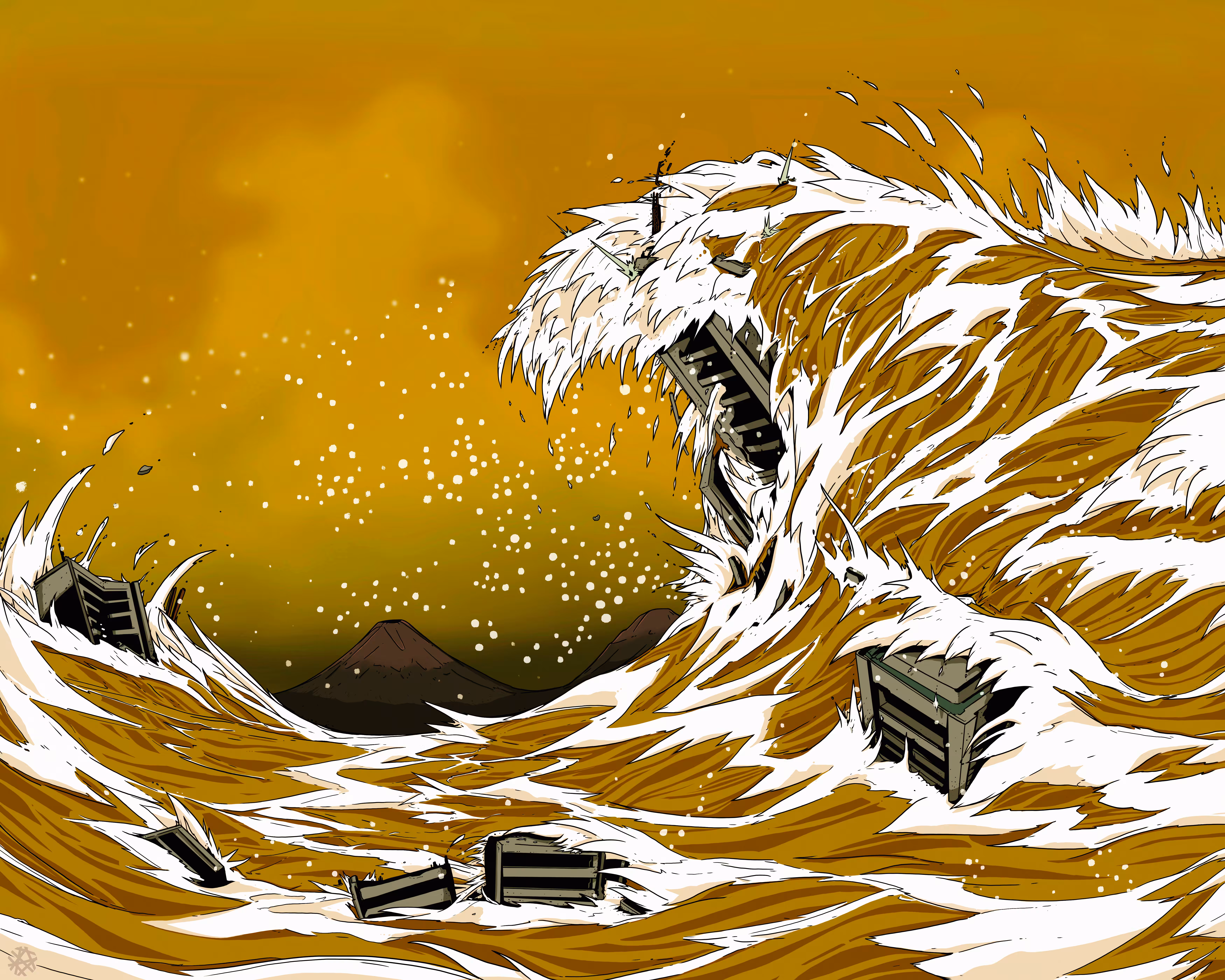 The great Landslide of Mud